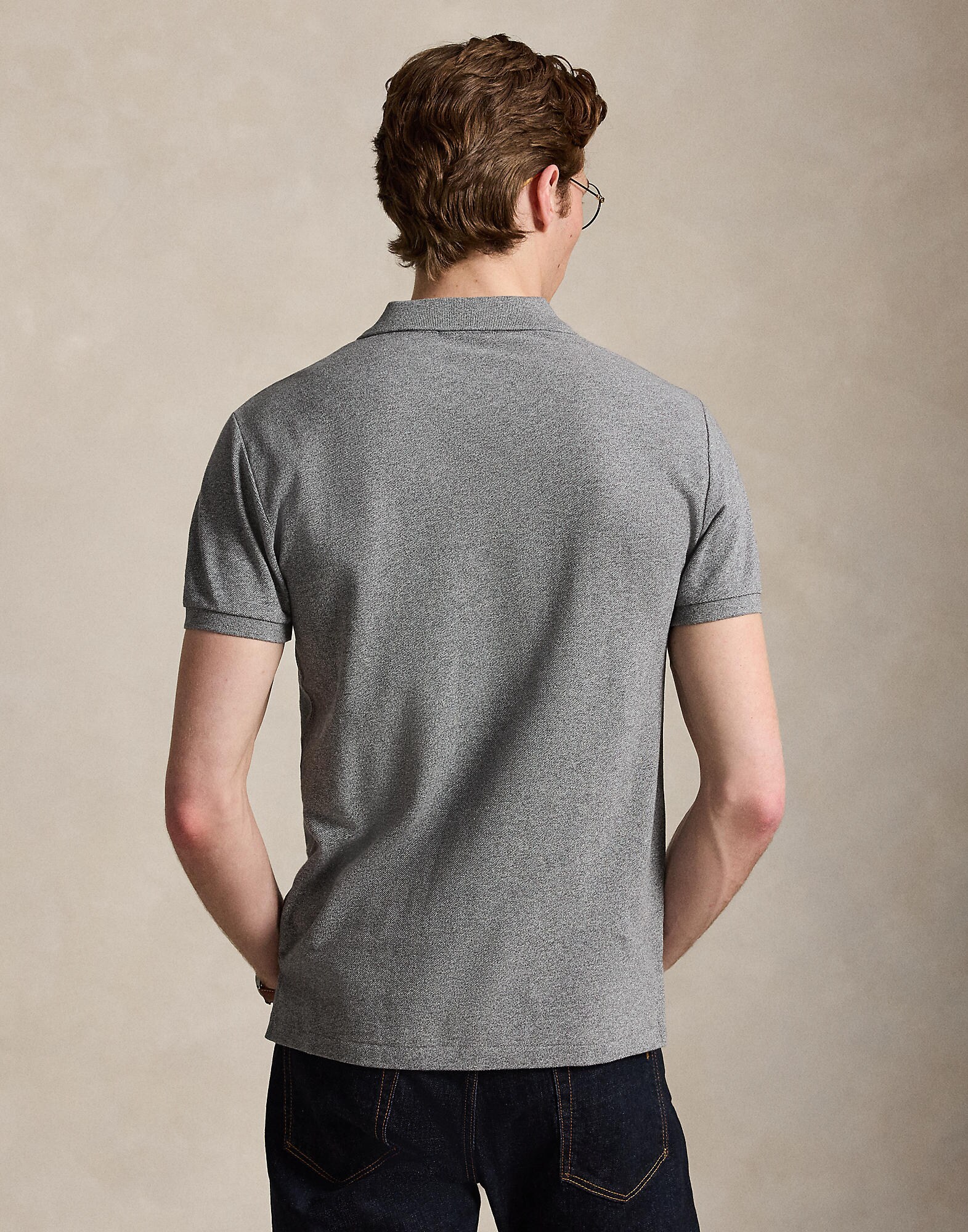 Polo Ralph Lauren Camiseta  gris moteado – imagen 3
