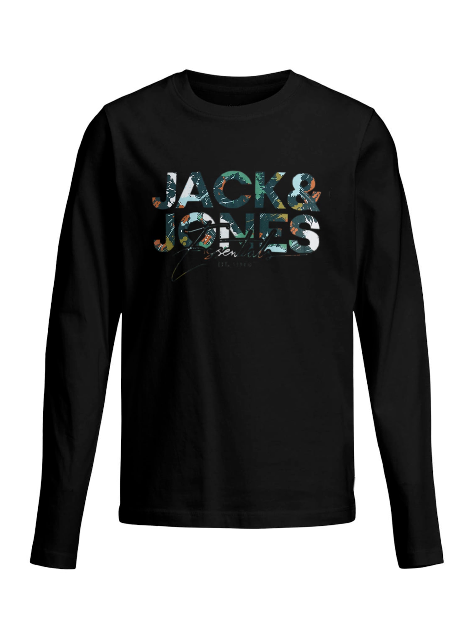 Jack & Jones Junior Póló 'JJGEPLAS'  fenyő / fekete / fehér akciós termékkép 1