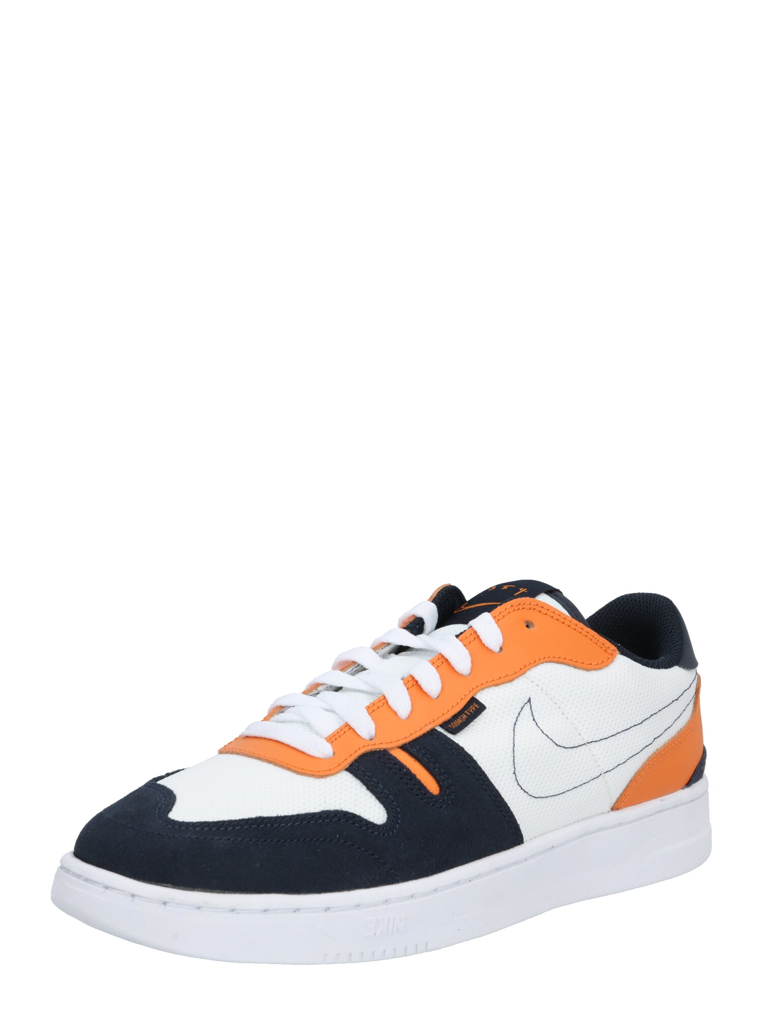 NIKE Sportiniai batai  balta / oranžinė / nakties mėlyna