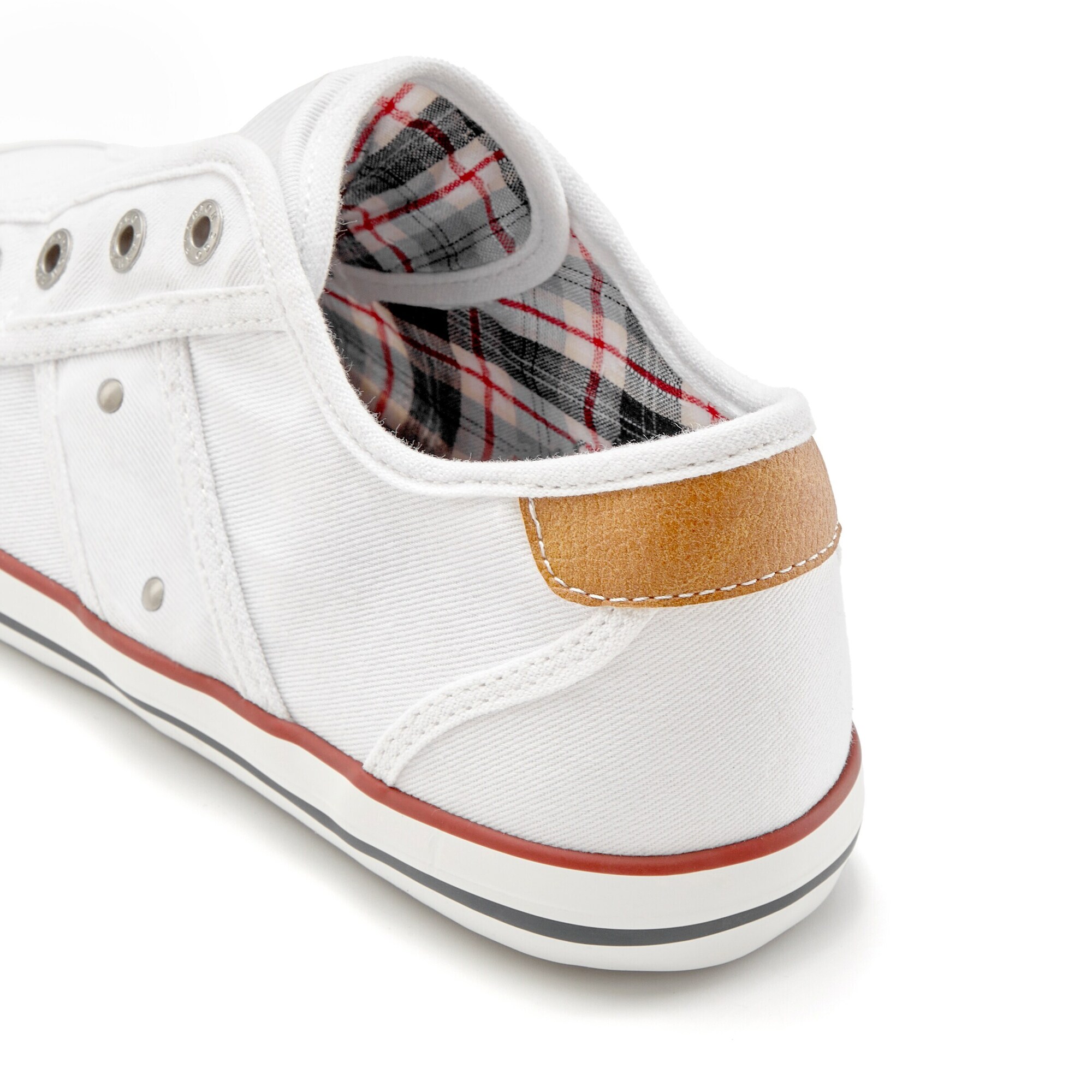 H.I.S Slip-on obuv  biela (obrázok 4)
