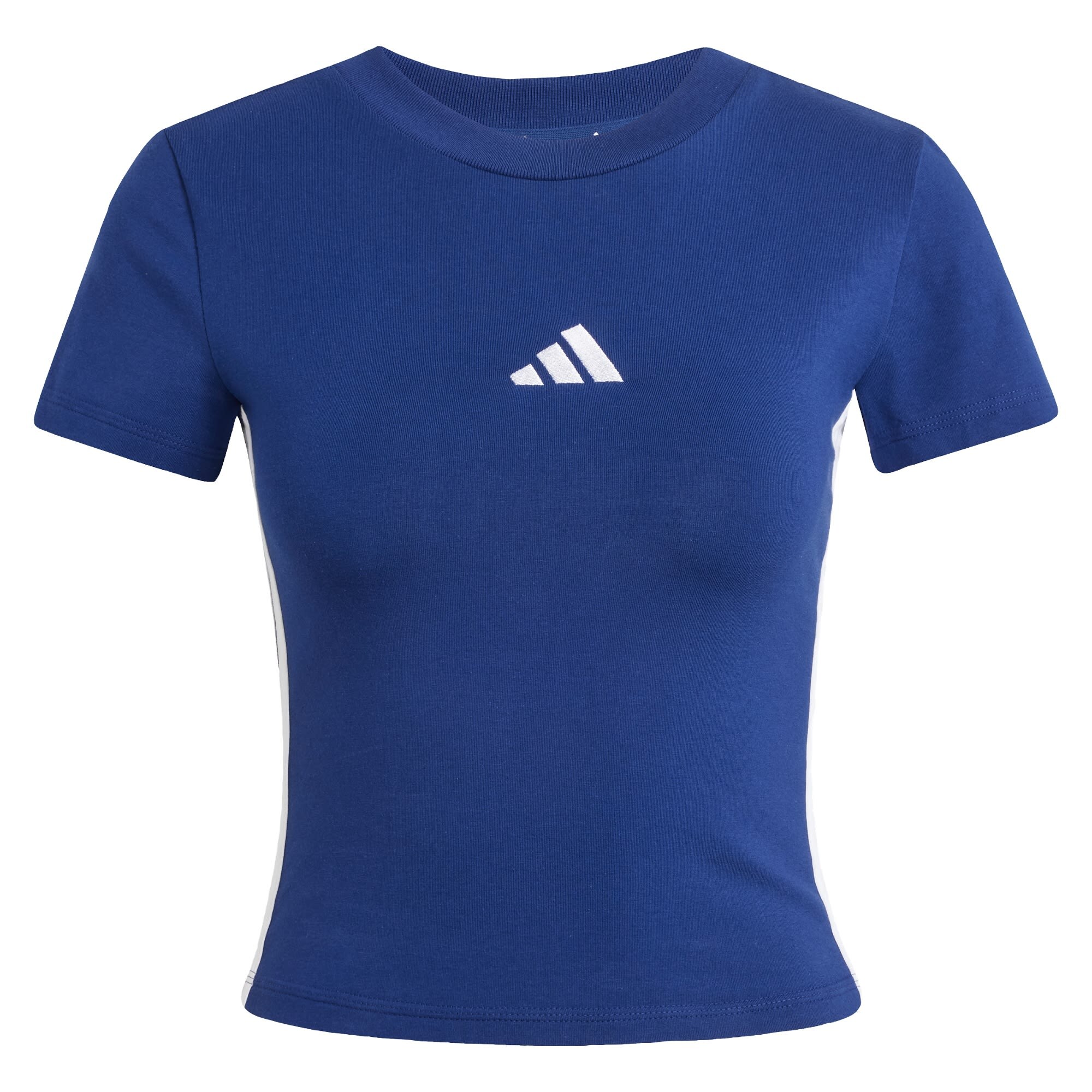 ADIDAS SPORTSWEAR Funkčné tričko 'Essentials'  enciánová / biela