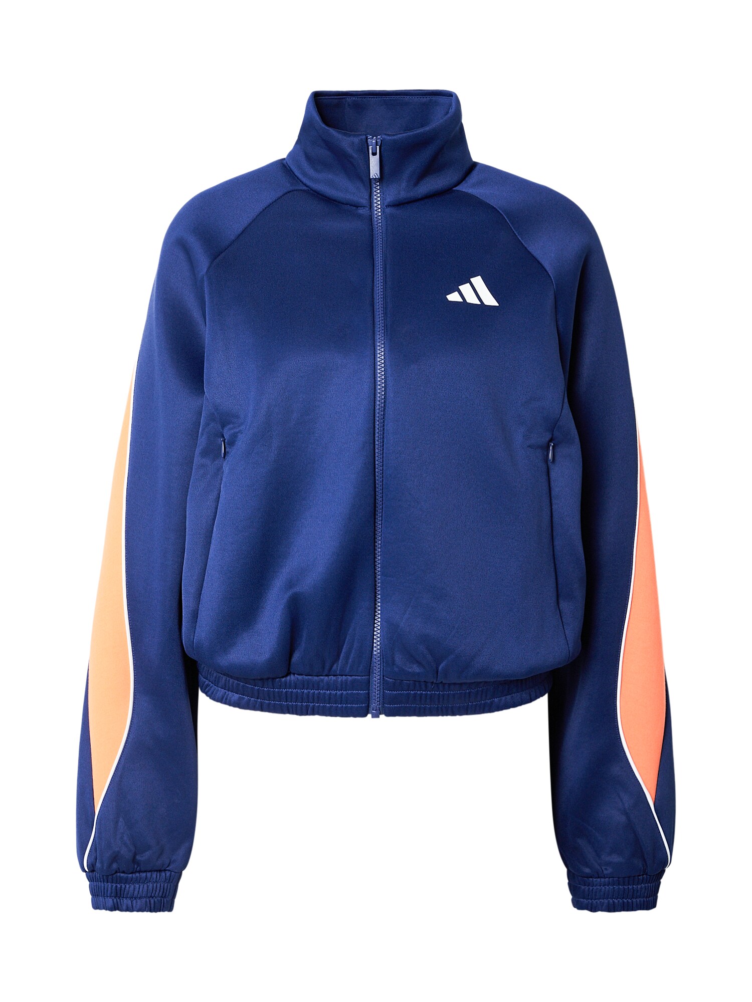 ADIDAS SPORTSWEAR Jachetă de trening Stadium  albastru / portocaliu