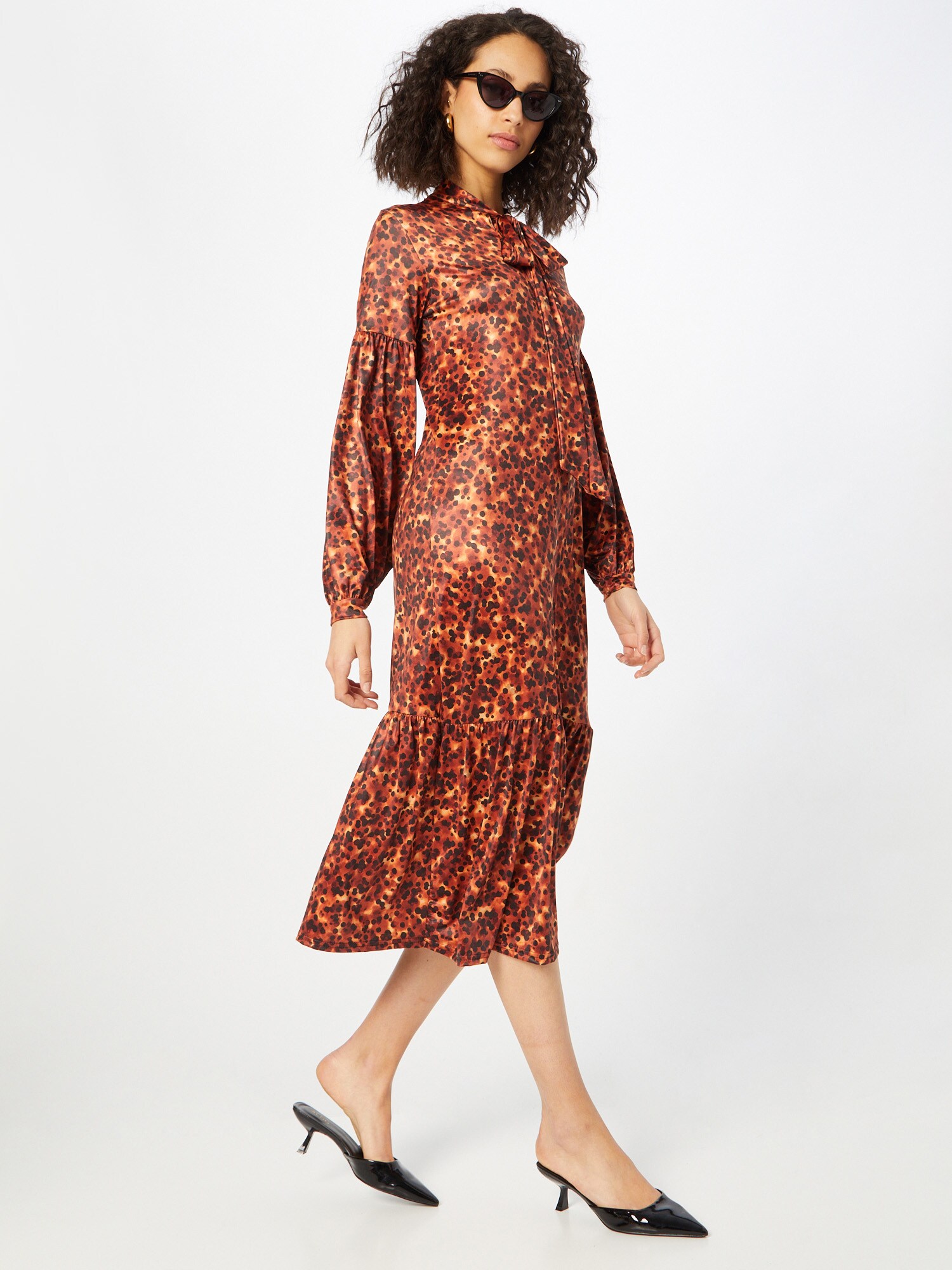 Thumbnail - Warehouse Kleid TORTOISE SHELL