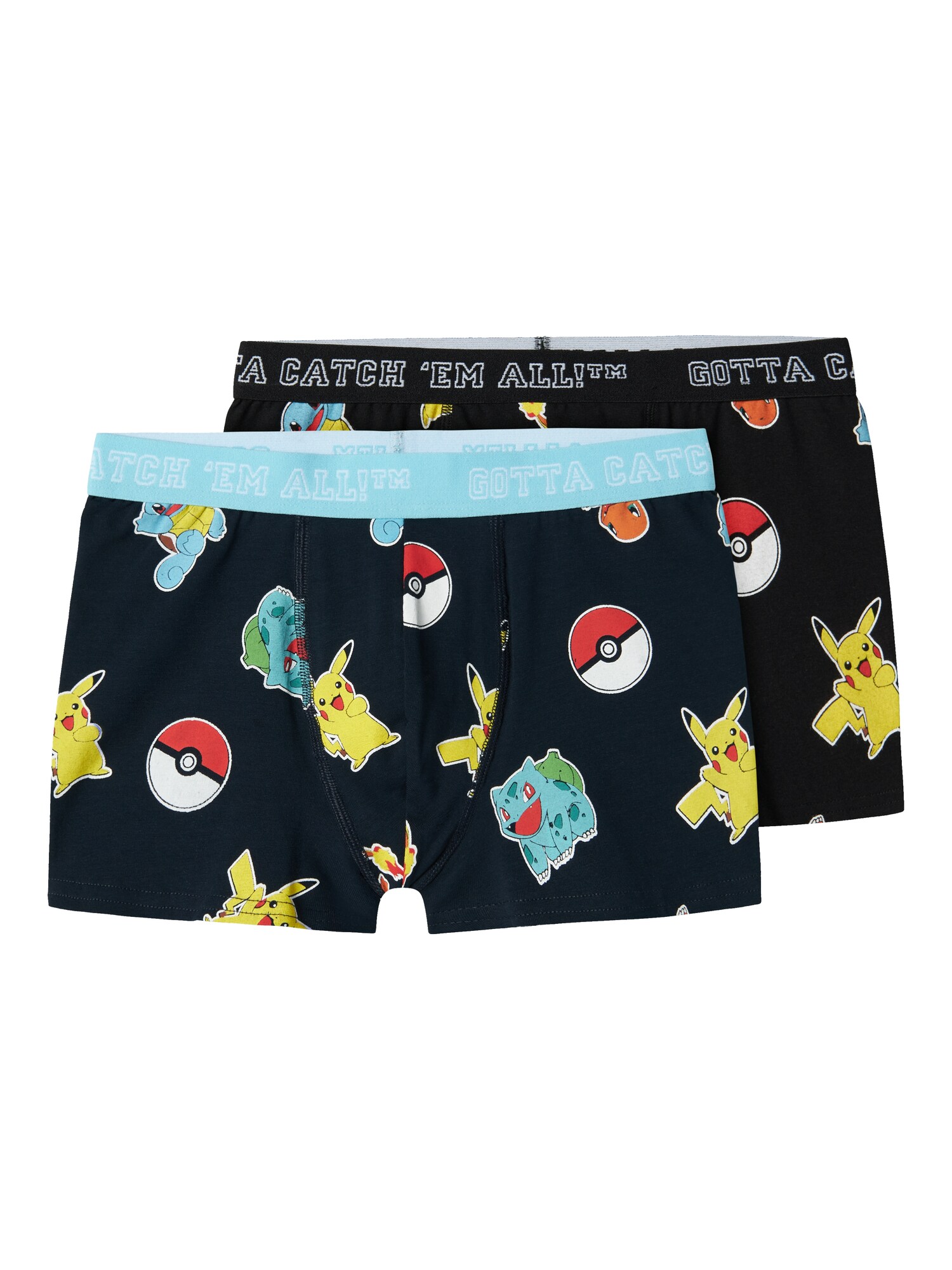 NAME IT Alsónadrág 'Asgar Pokemon'  kék / vegyes színek / fekete akciós termékkép 1