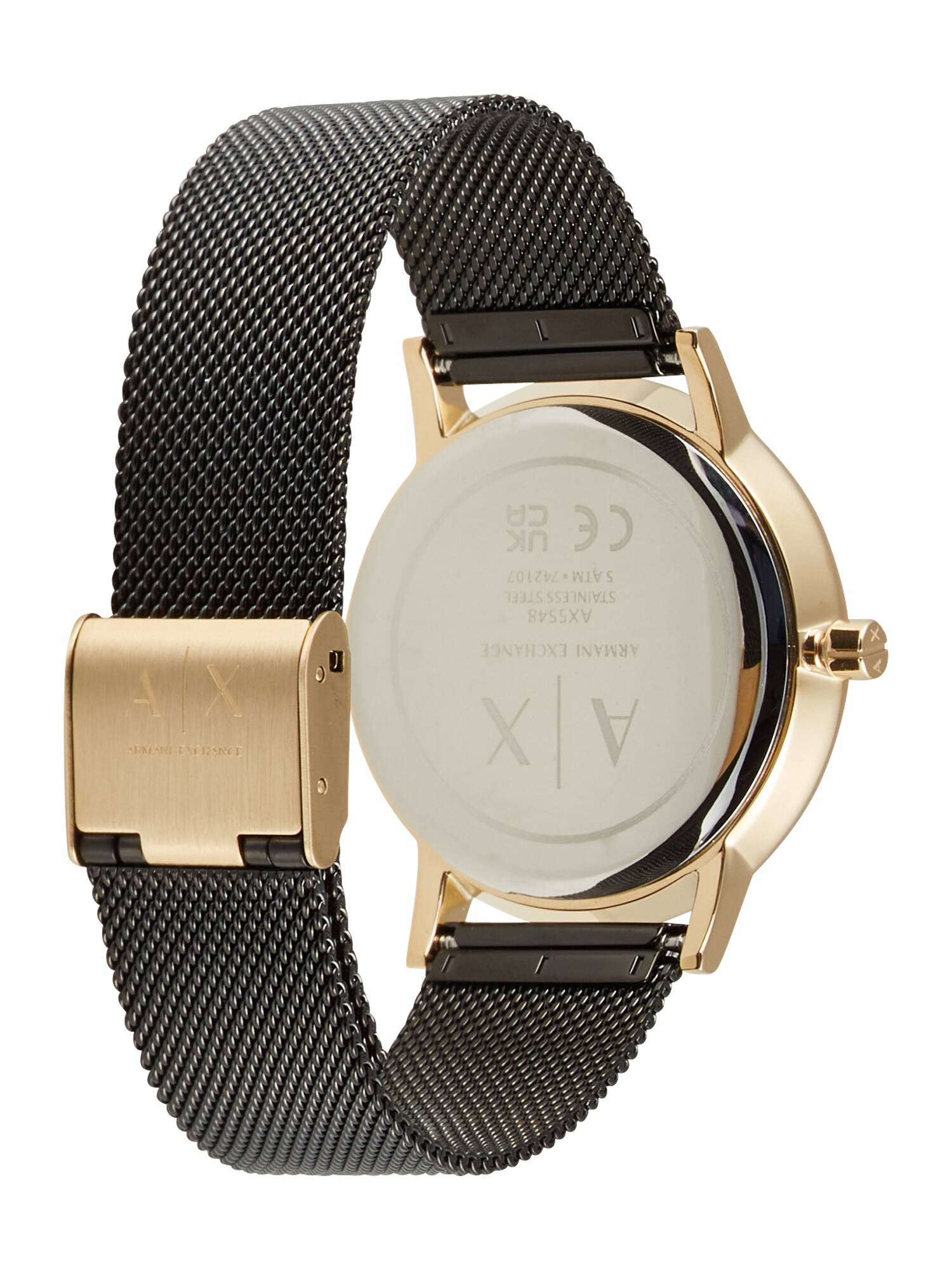 ARMANI EXCHANGE Reloj analógico  oro / negro – imagen 4