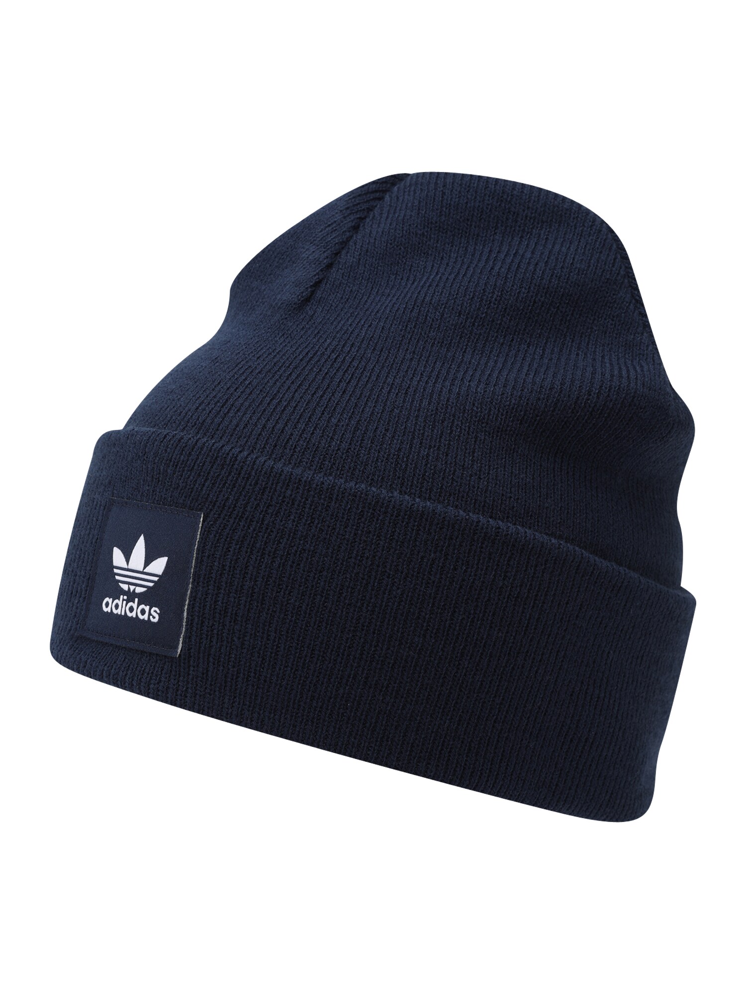 ADIDAS ORIGINALS Čiapky 'Adicolor Cuff'  indigo / biela