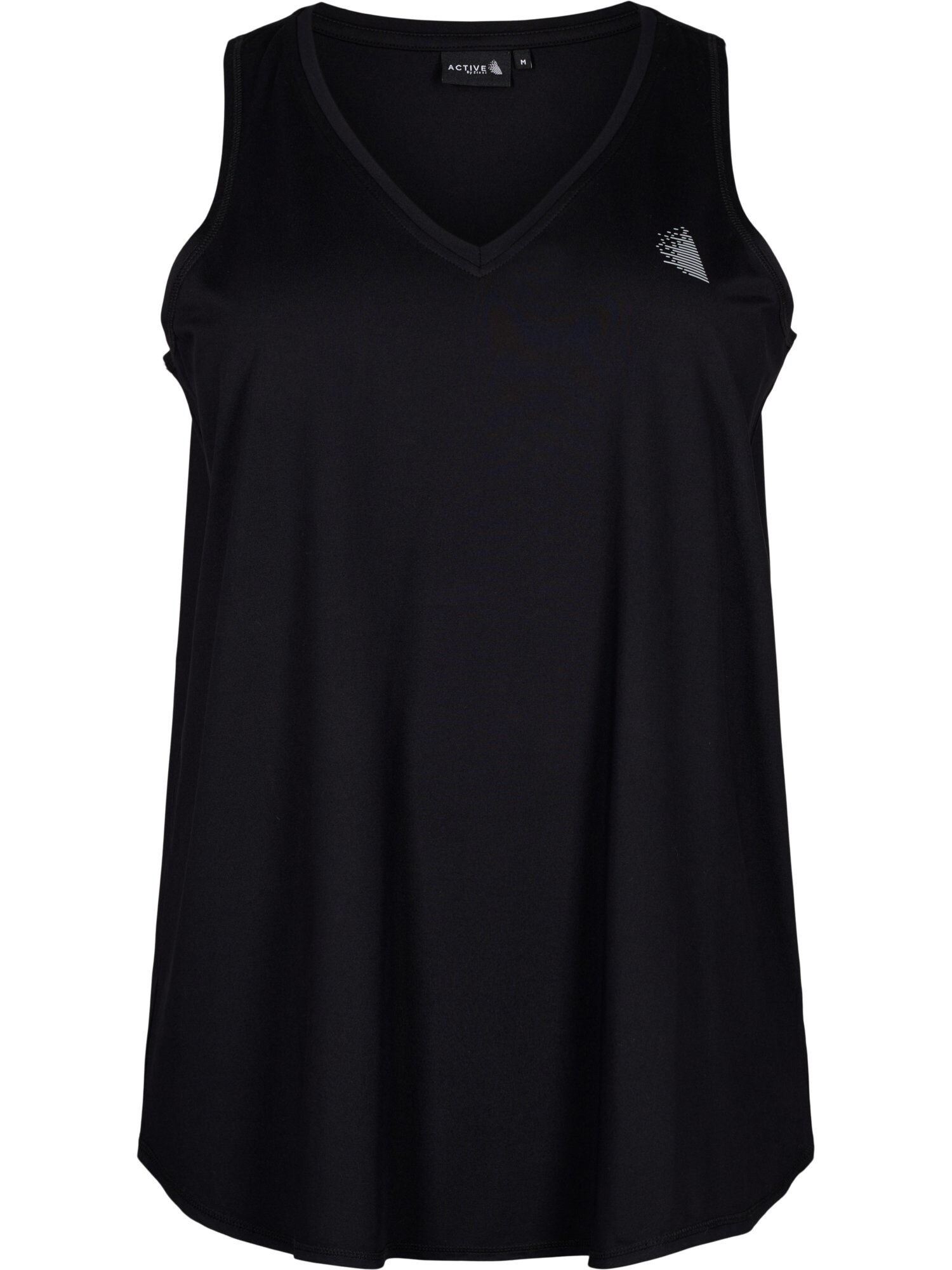 Active by Zizzi Sport top 'ABASIC'  fekete akciós termékkép 1