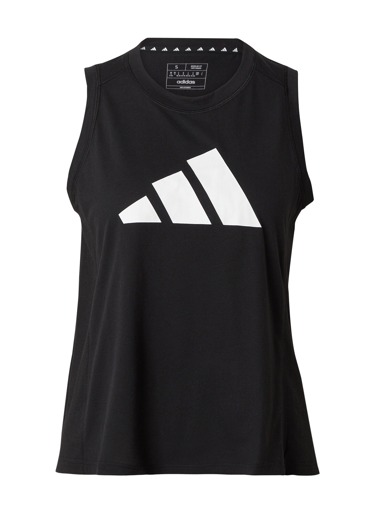 ADIDAS PERFORMANCE Sport top  fekete / fehér akciós termékkép 1