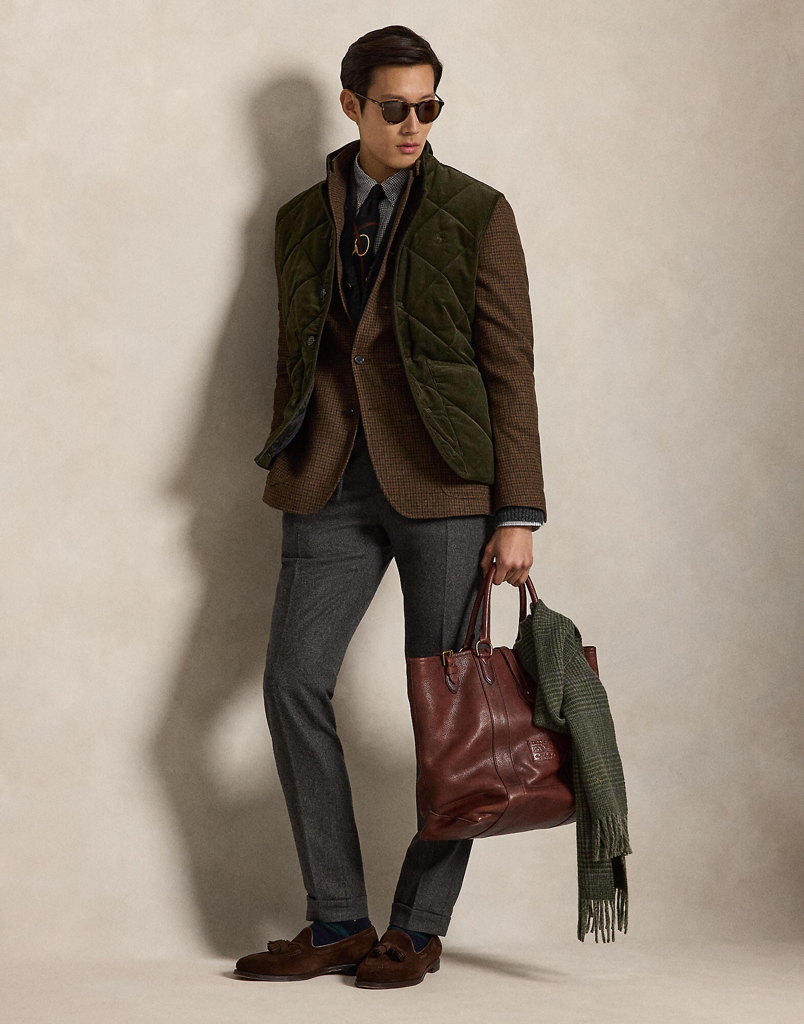 Polo Ralph Lauren Chaleco  verde oscuro – imagen 4