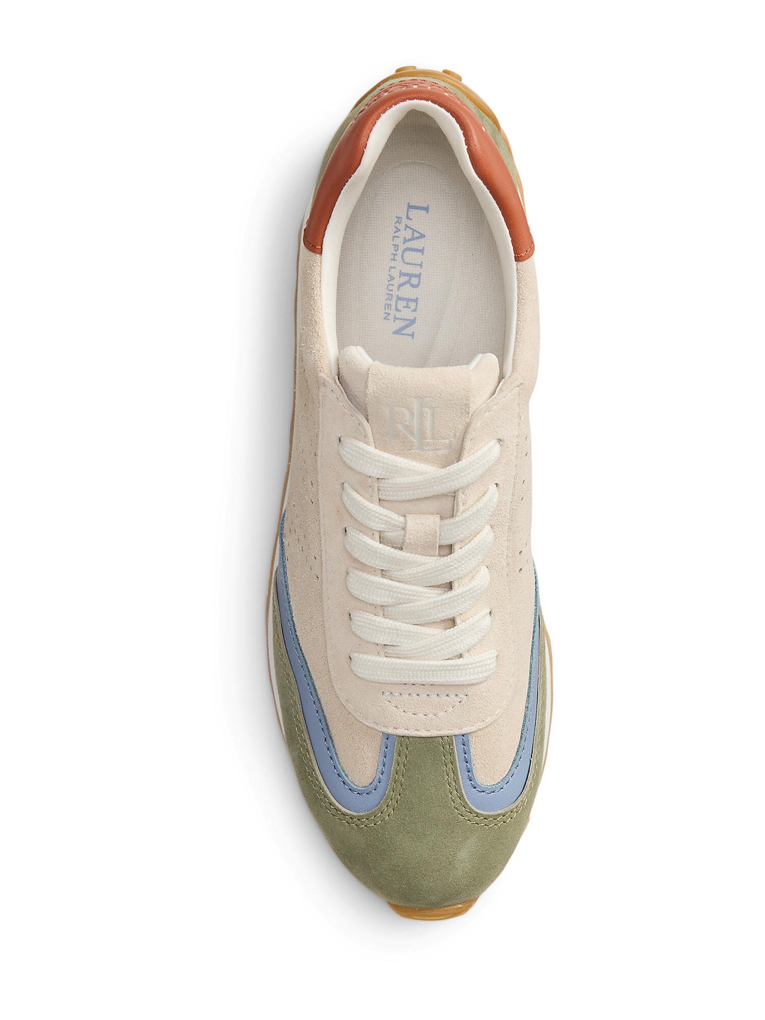 Lauren Ralph Lauren Zapatillas deportivas bajas 'DANI' arena / azul claro / kiwi – imagen 3
