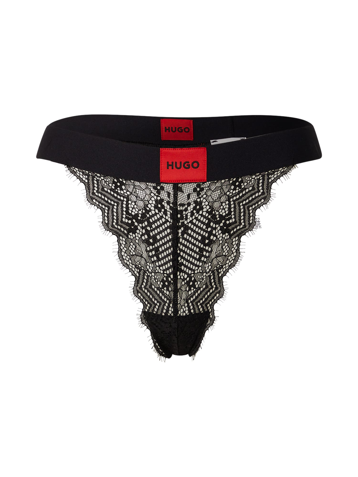 HUGO Tanga  rubiniu / negru
