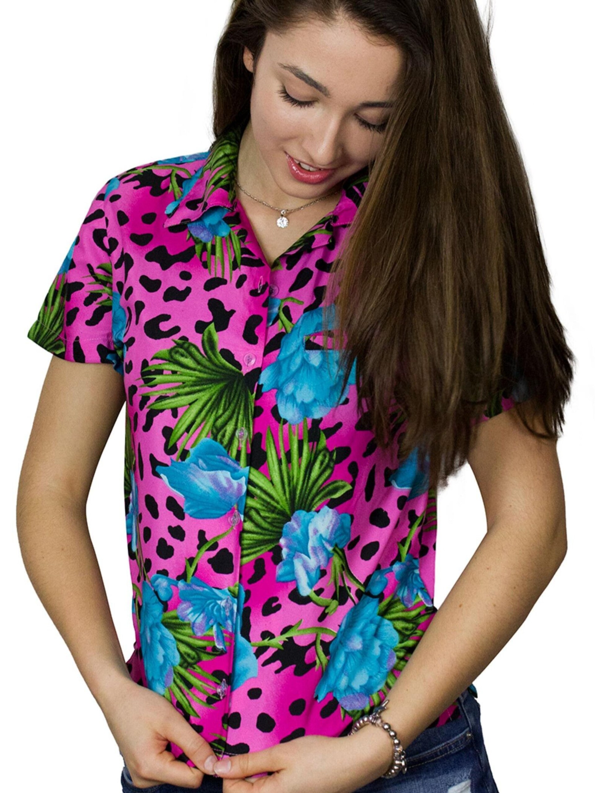 King Kameha Blus 'Leopard Flowers' dam