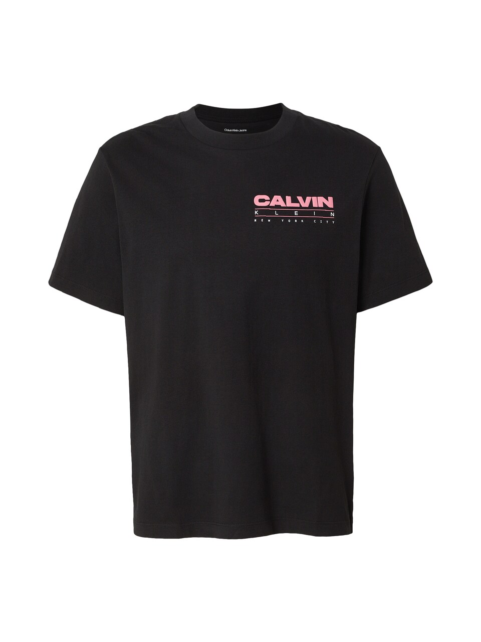 T-shirt rosa / svart