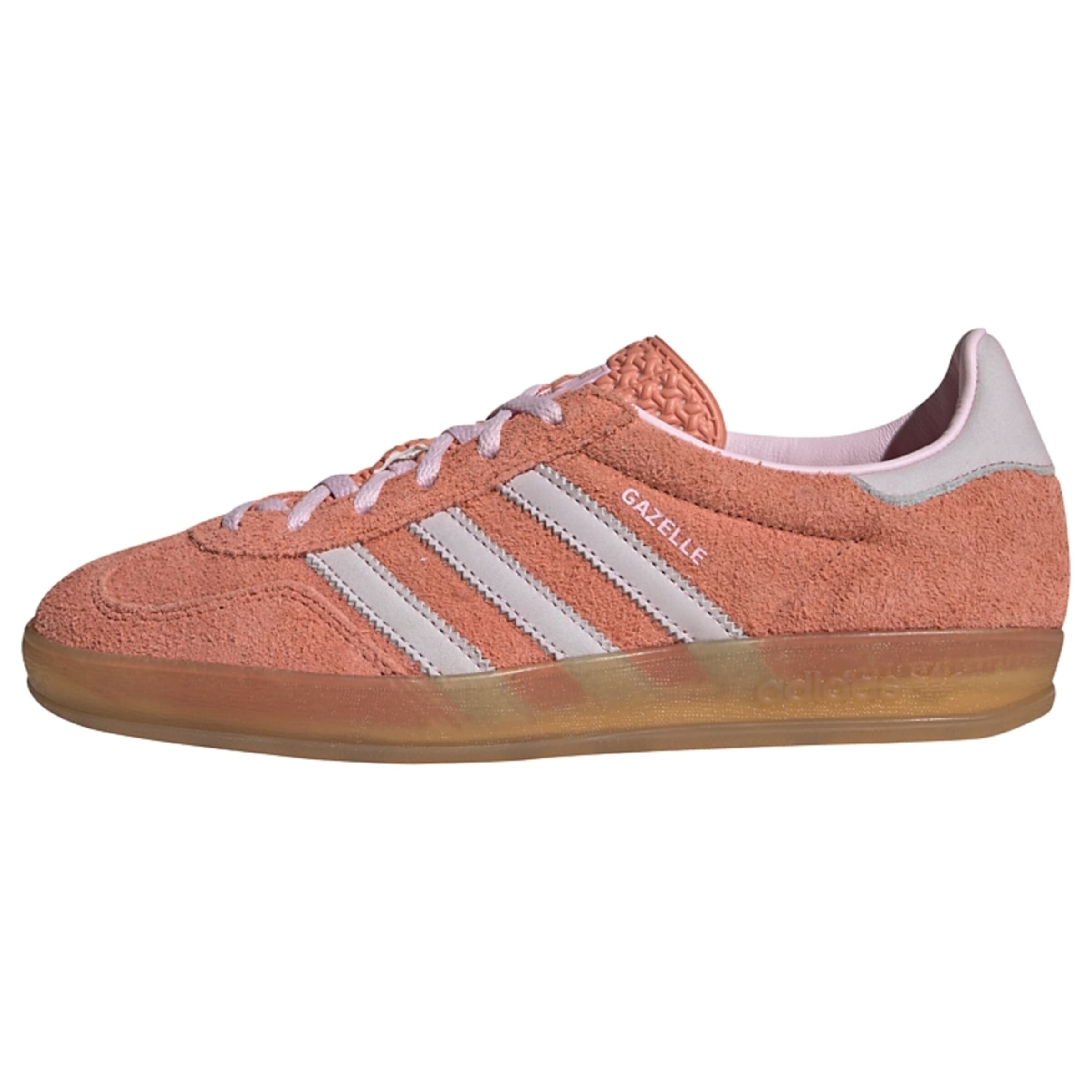 ADIDAS ORIGINALS Niske tenisice 'Gazelle' svijetlosiva / lubenica roza