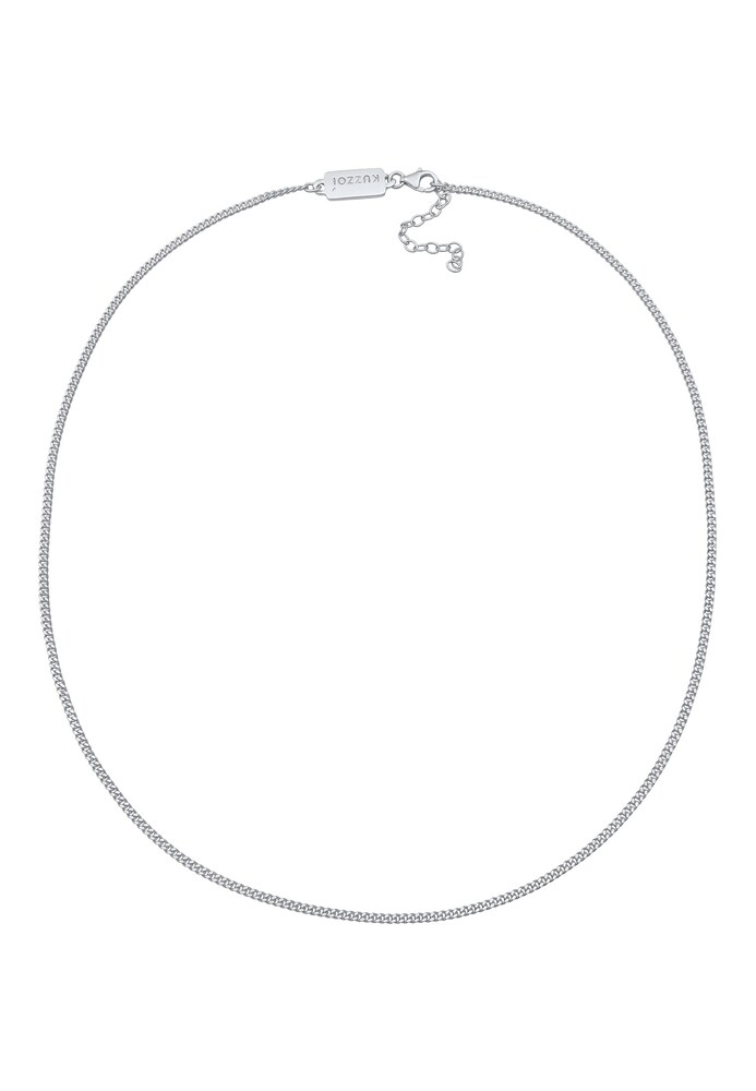 KUZZOI Halskette Herren Größe 60 silber