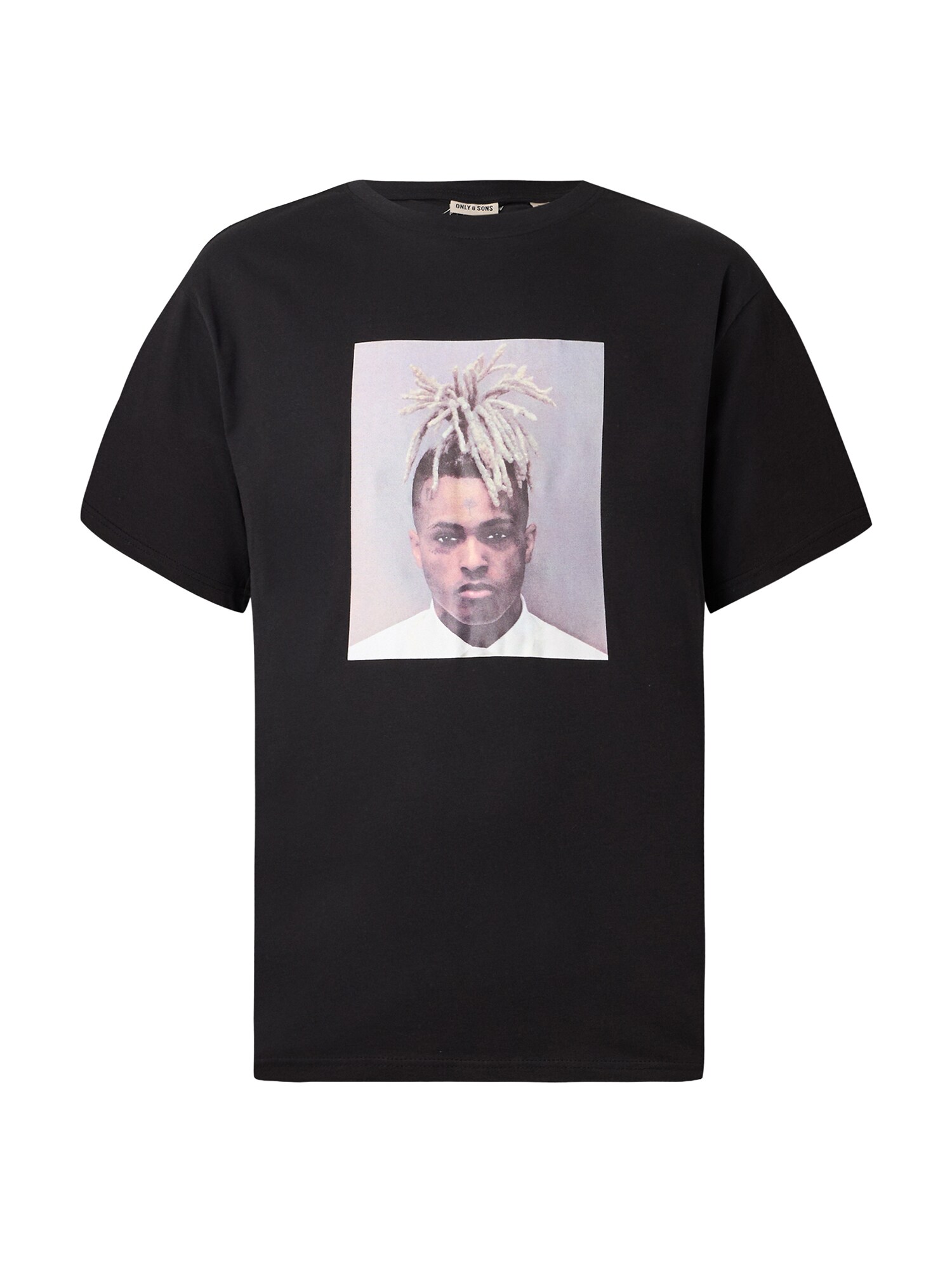 Only &amp; Sons Camiseta 'ONSTENTACION'  gris / negro / blanco