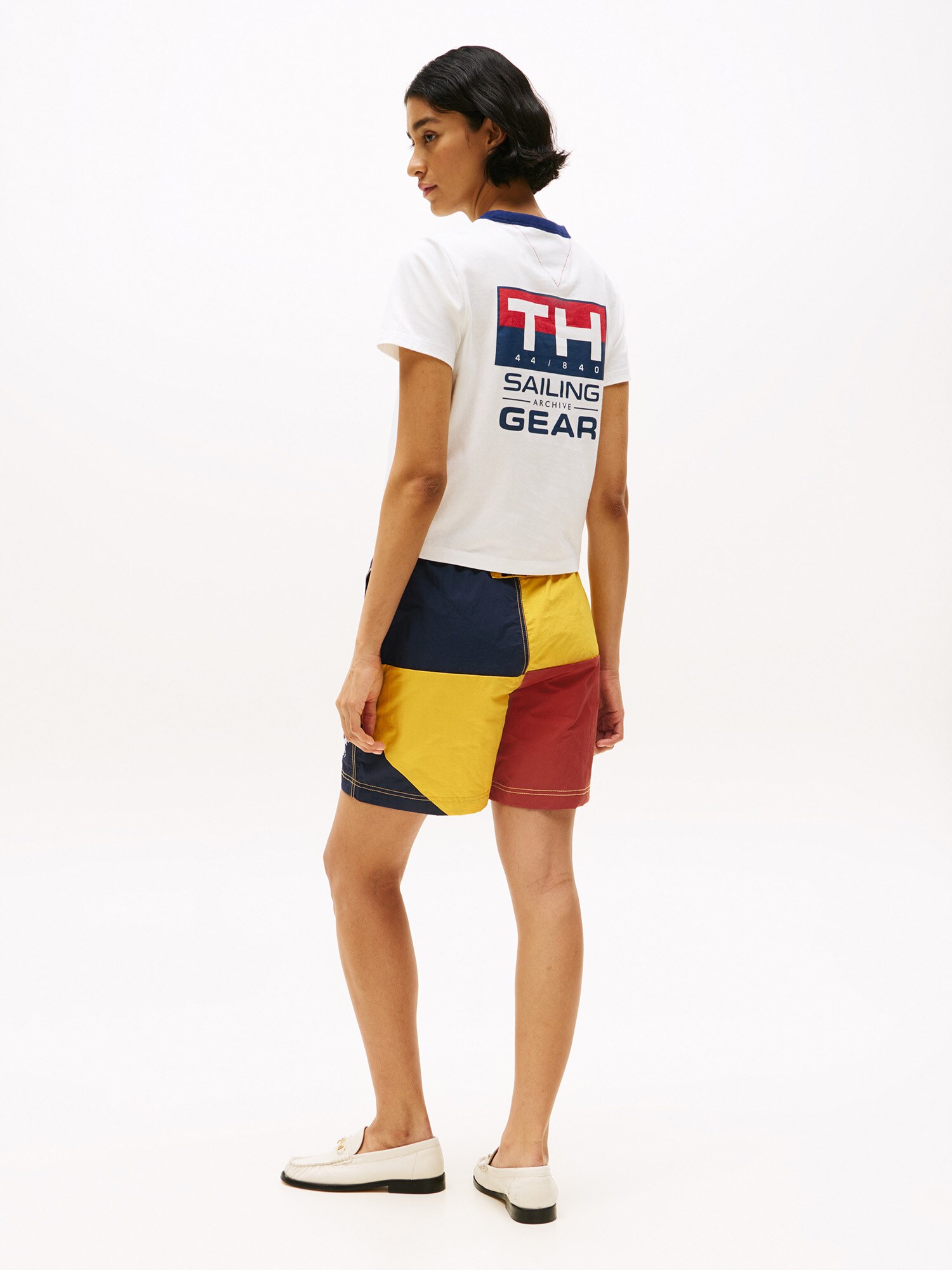 TOMMY HILFIGER Tričko 'SAILING' námornícka modrá / červená / biela (obrázok 4)