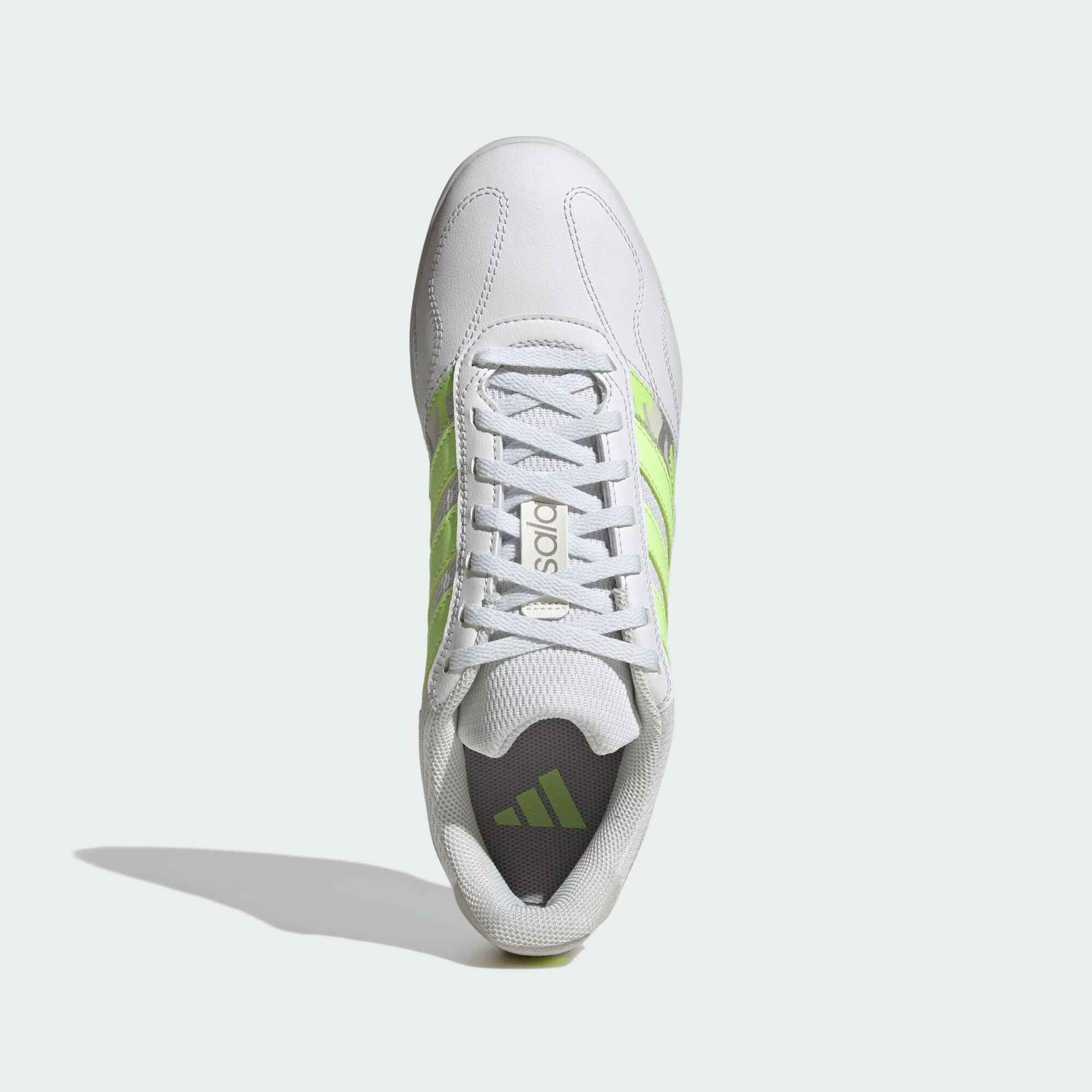ADIDAS PERFORMANCE Zapatillas de fútbol 'Super Sala III'  taupe / gris oscuro / lima / blanco