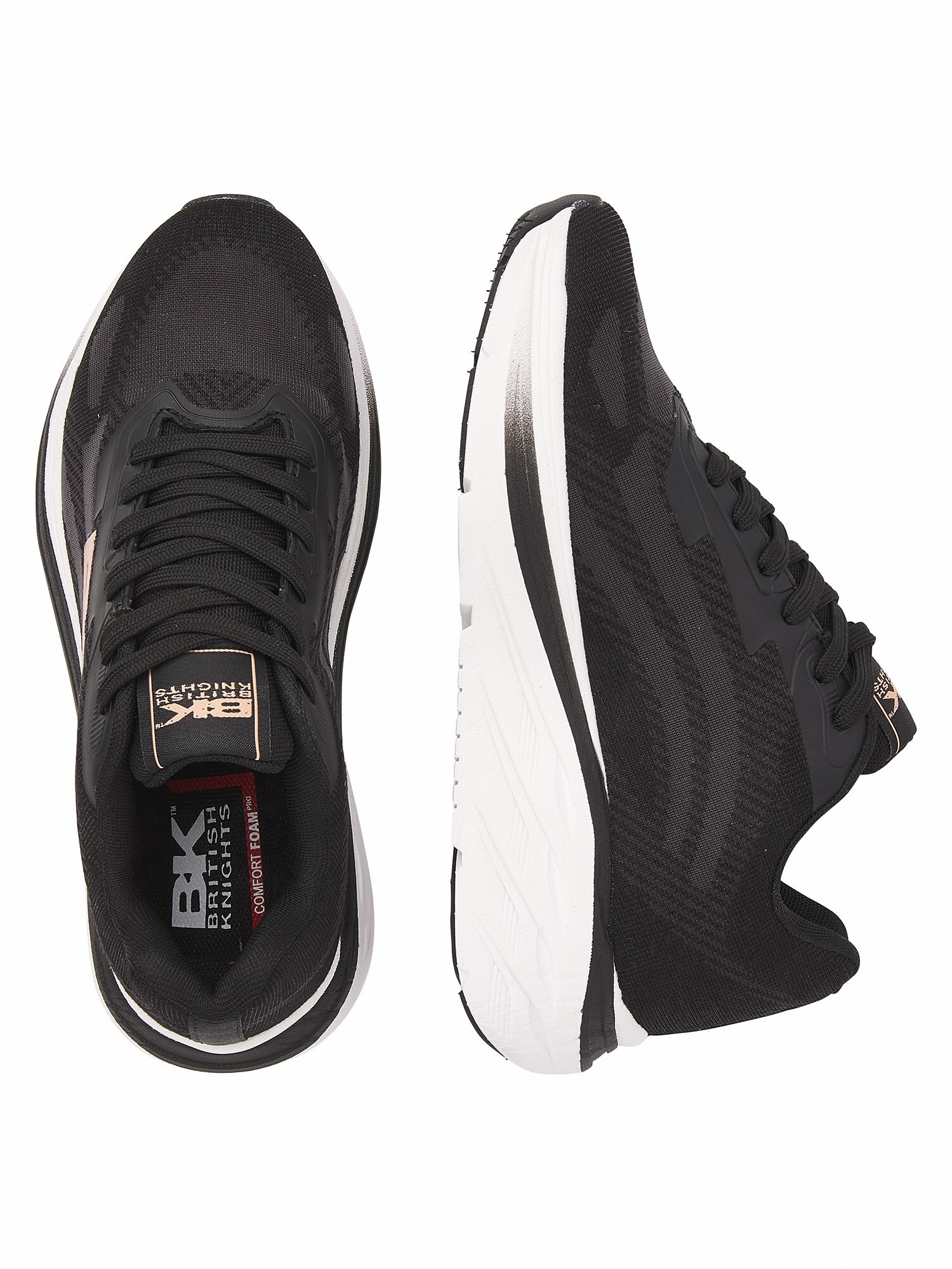 BRITISH KNIGHTS Zapatillas deportivas bajas 'SURGE' rosa oscuro / negro – imagen 3