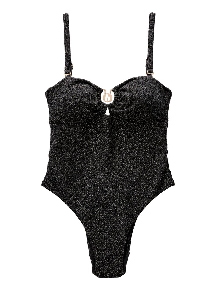 B by Ted Baker Badeanzug Damen Größe XL schwarzmeliert