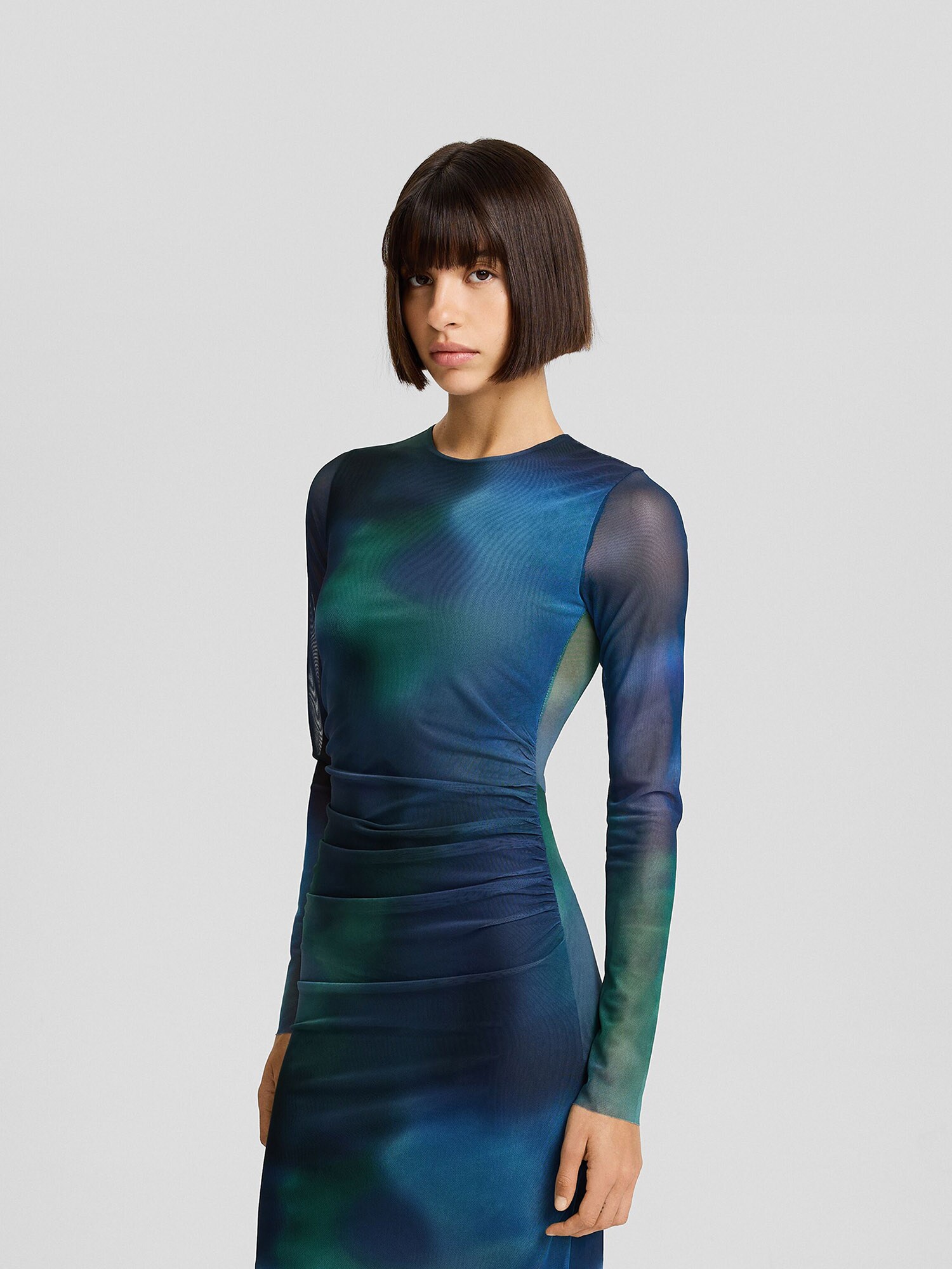 Bershka Ruha  kék / tengerészkék / zöld termék 2. képe