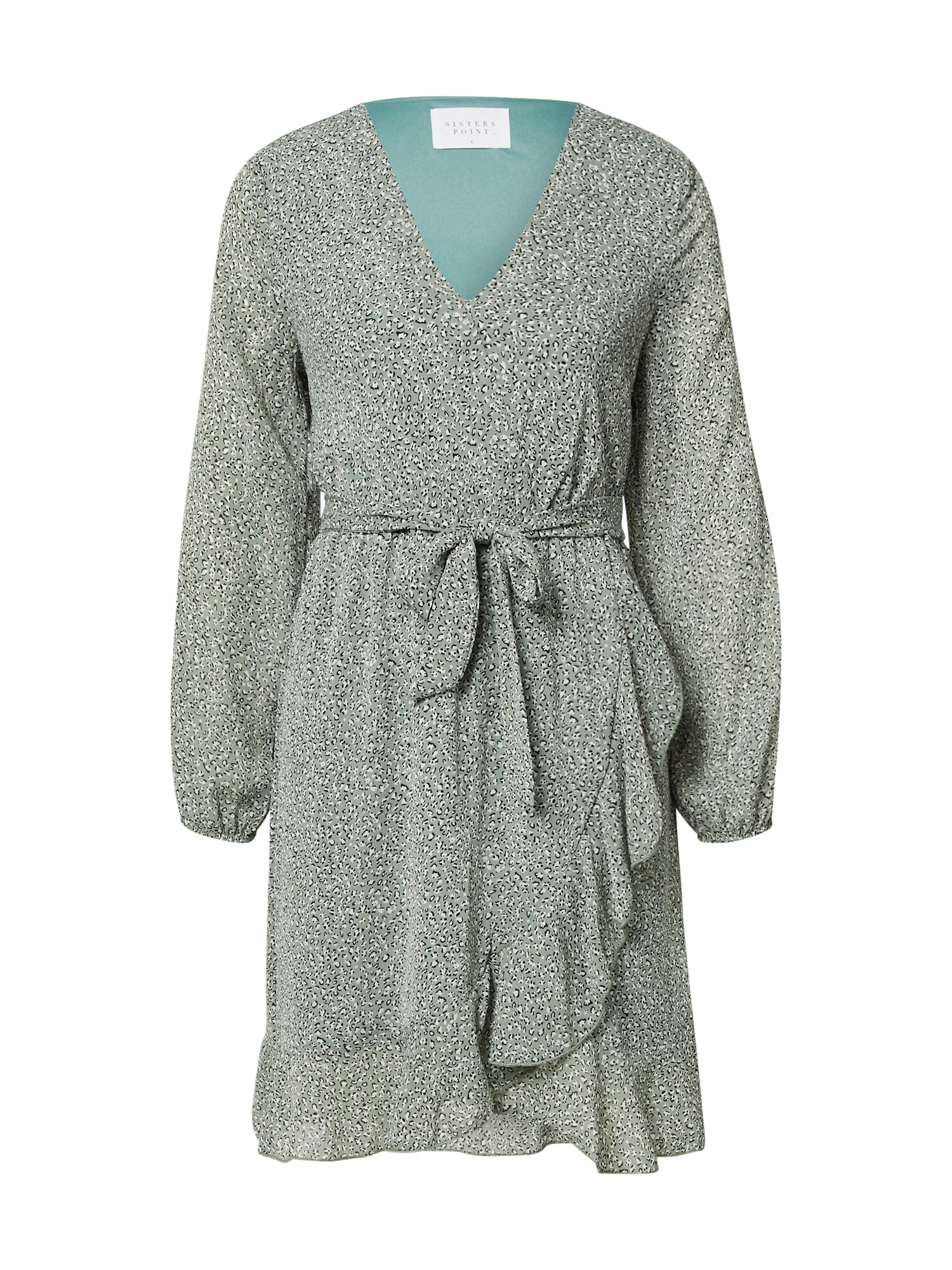 SISTERS POINT Rochie New Greto  verde / negru / alb