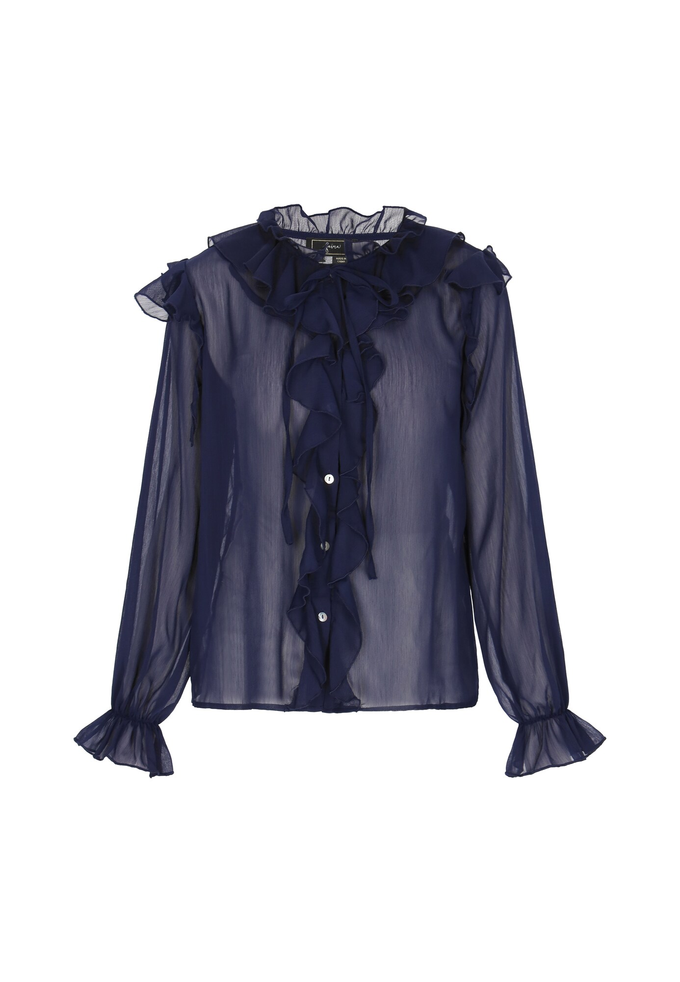 faina Blusa  navy