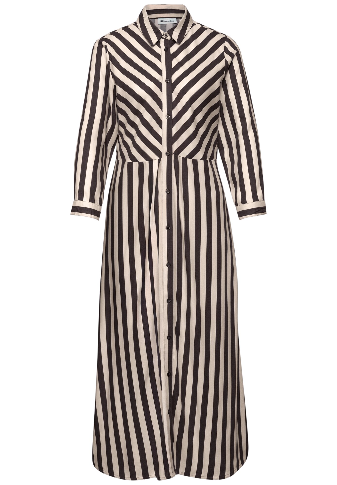 STREET ONE Rochie tip bluză  bej / maro