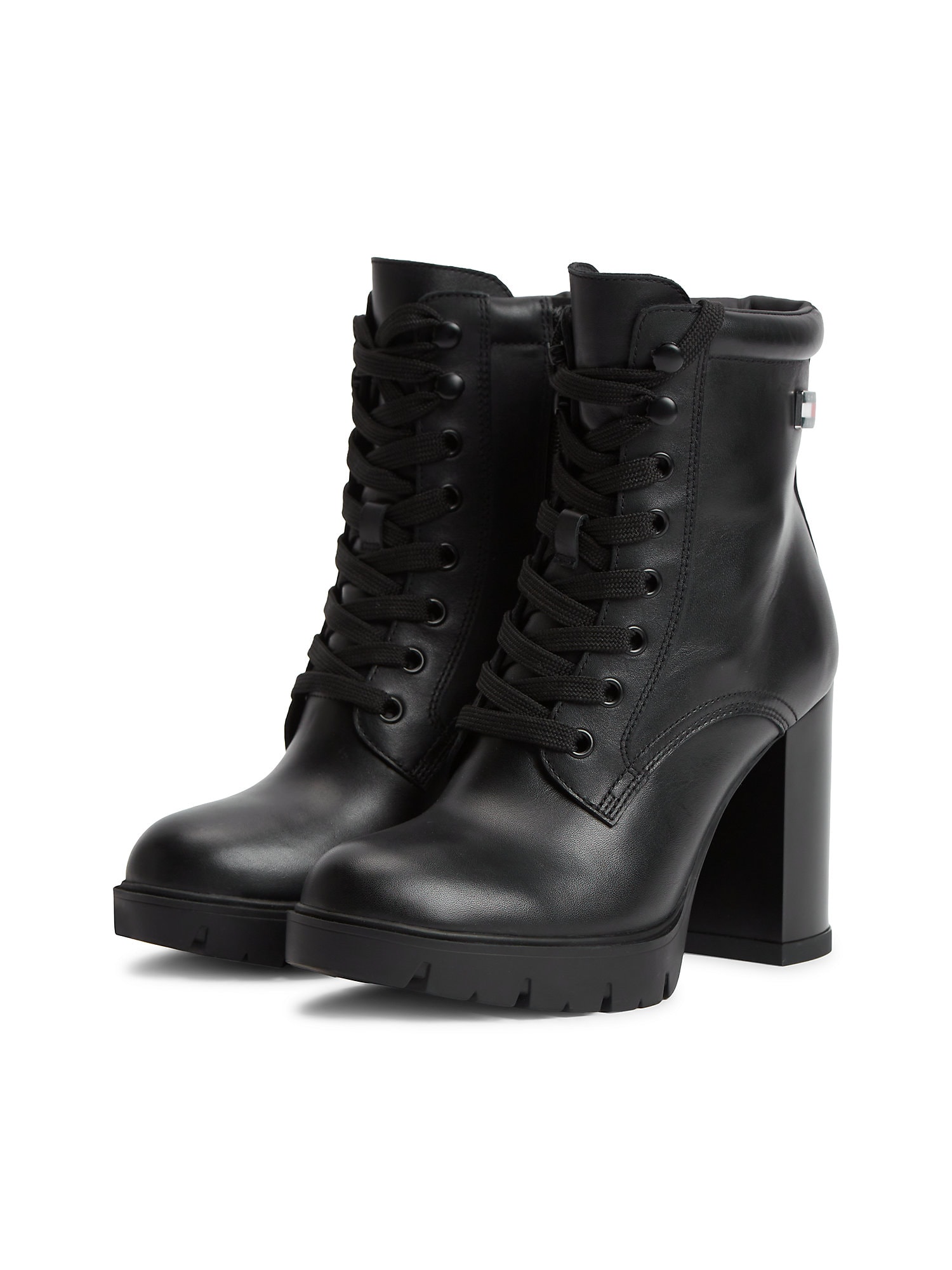 Tommy Jeans Botines con cordones negro – imagen 6