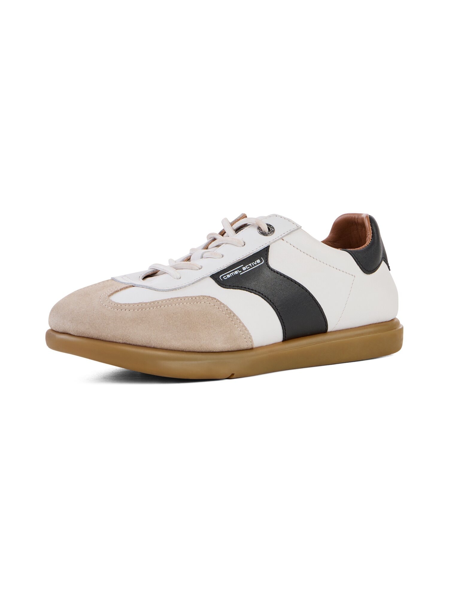 CAMEL ACTIVE Zapatillas deportivas bajas camelo / negro / blanco