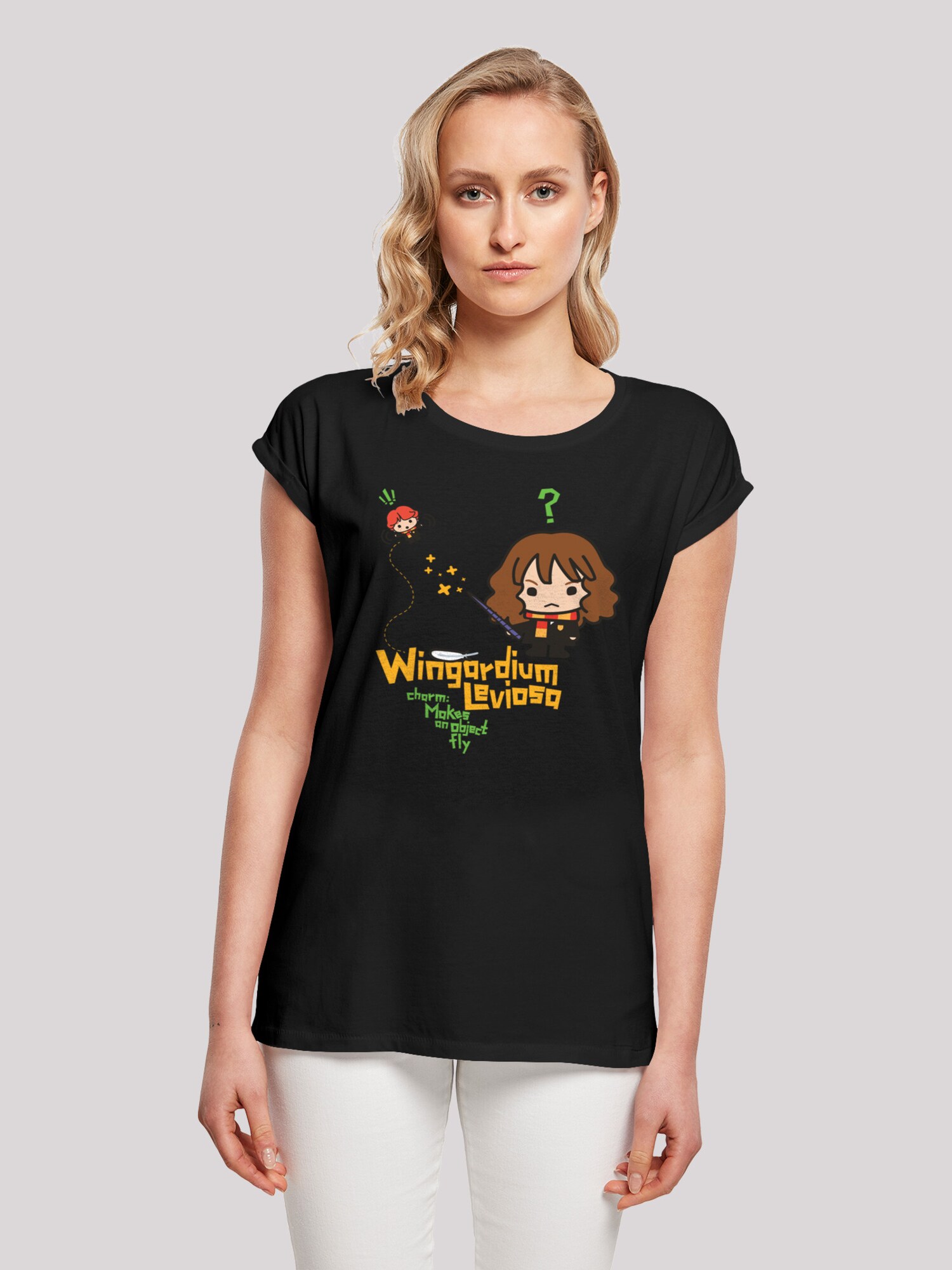 Thumbnail - F4NT4STIC T-Shirt Harry Potter Hermione Granger Wingardium Leviosa Junior