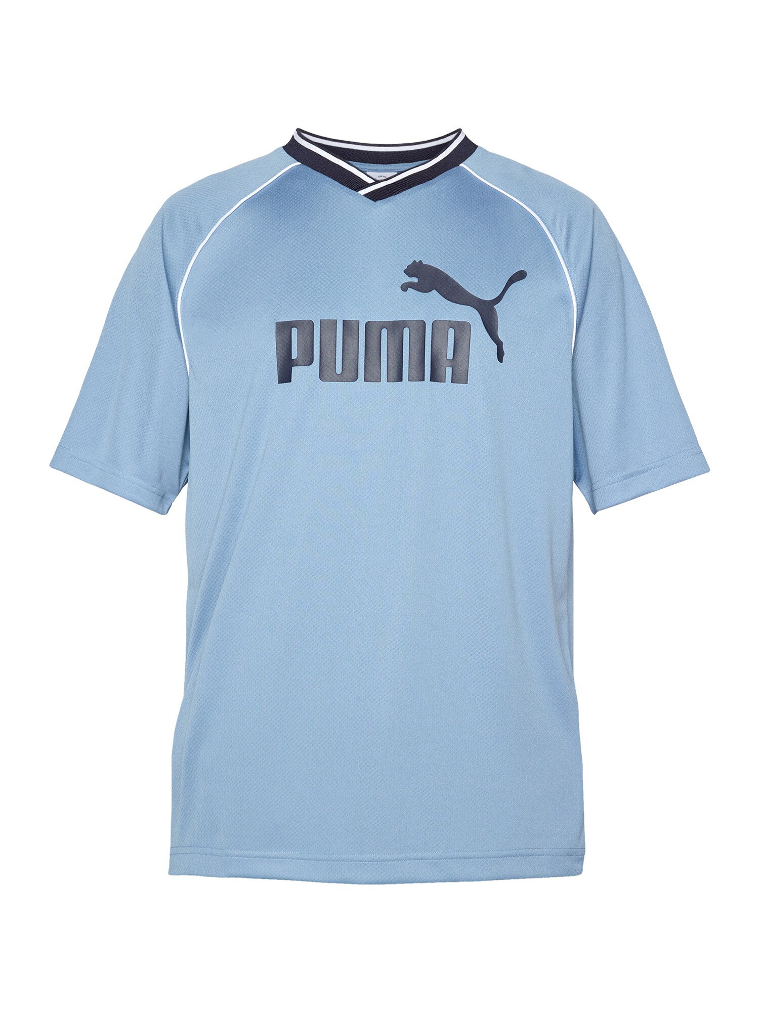 PUMA Funkčné tričko 'ESS' dymovo modrá / čierna / biela