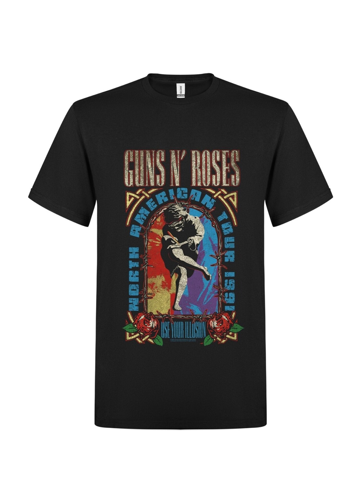 T-shirt 'Guns N´ Roses Use Your Illution album inspired T-Shirt'