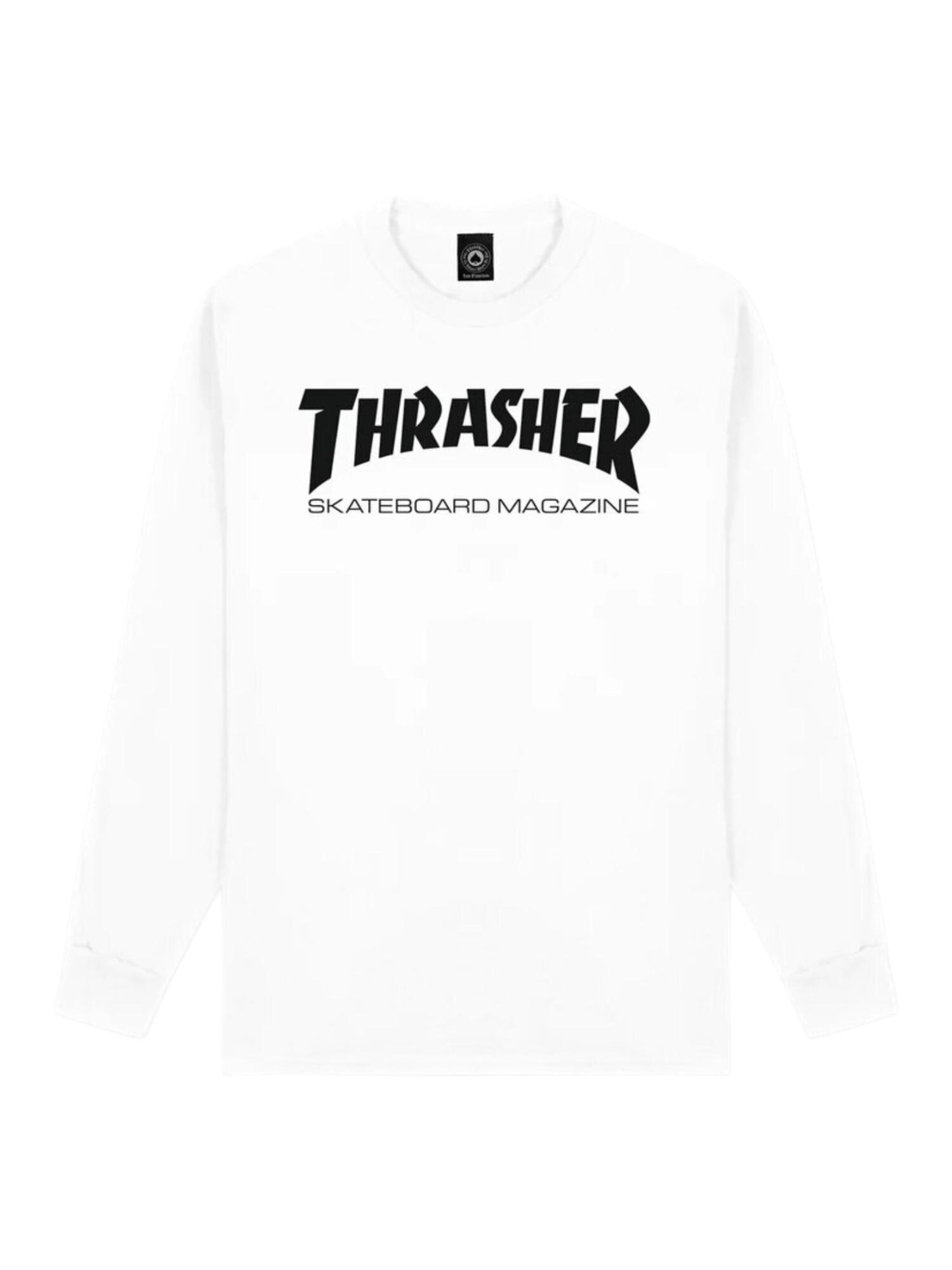 THRASHER Camiseta 'SKATE MAG' blanco