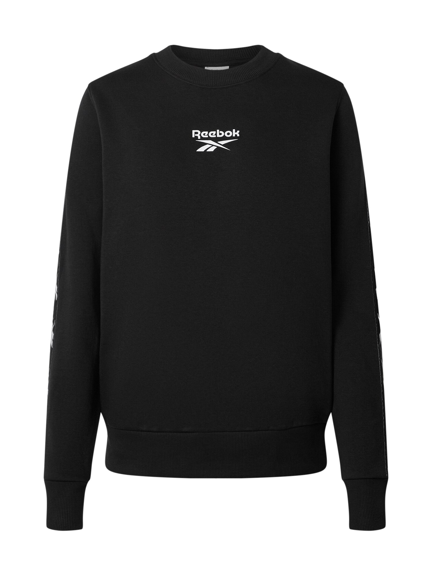REEBOK Sportinio tipo megztinis  juoda / balta