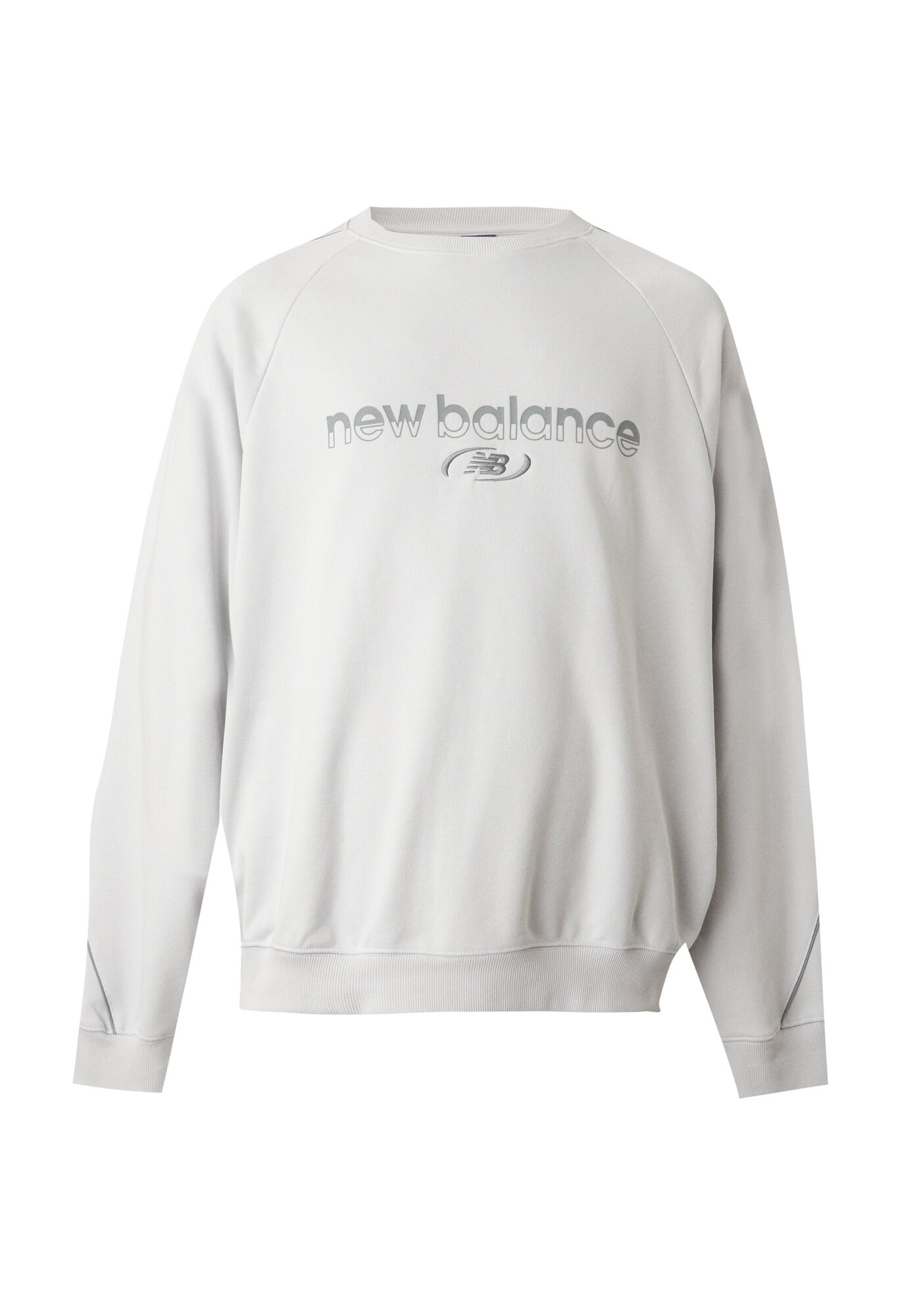 New balance Sudadera 'Trackside'  gris claro / gris oscuro