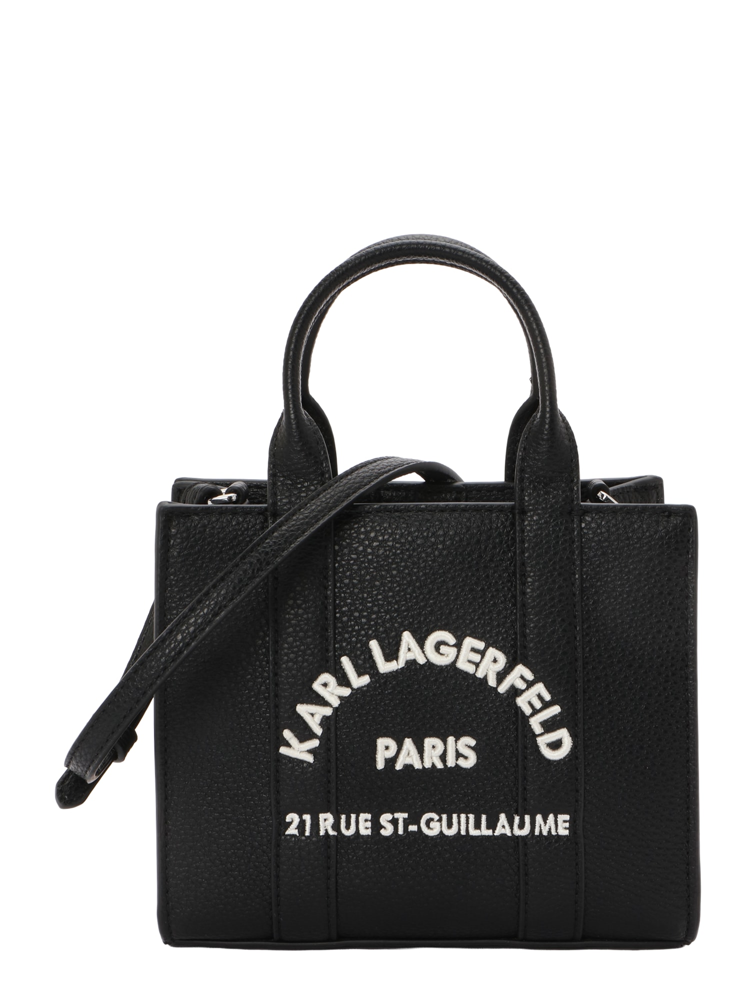 Karl Lagerfeld Poșete Rue St-Guillaume negru / alb