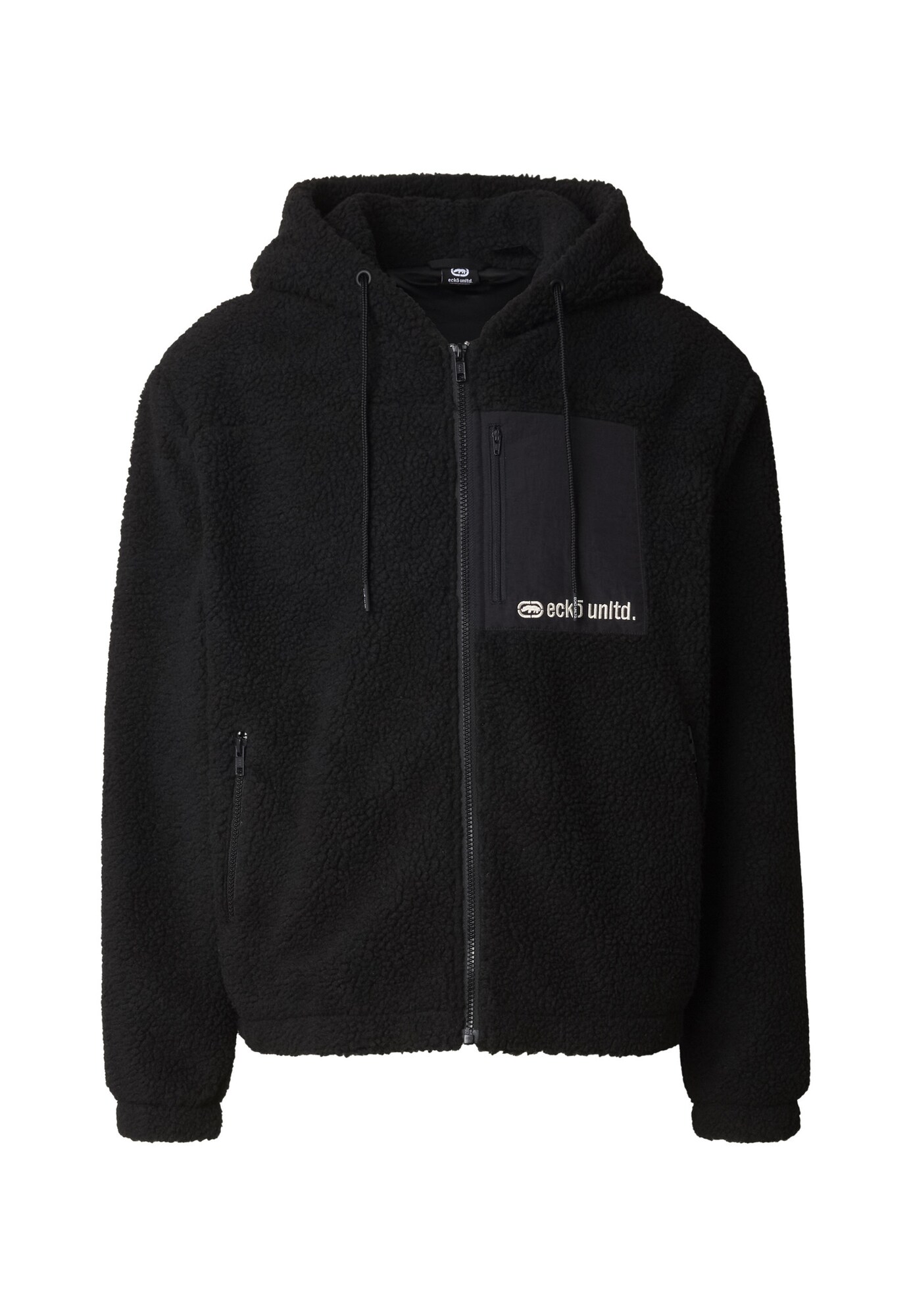 Ecko Unlimited Giacca di mezza stagione 'Rhino' nero / bianco