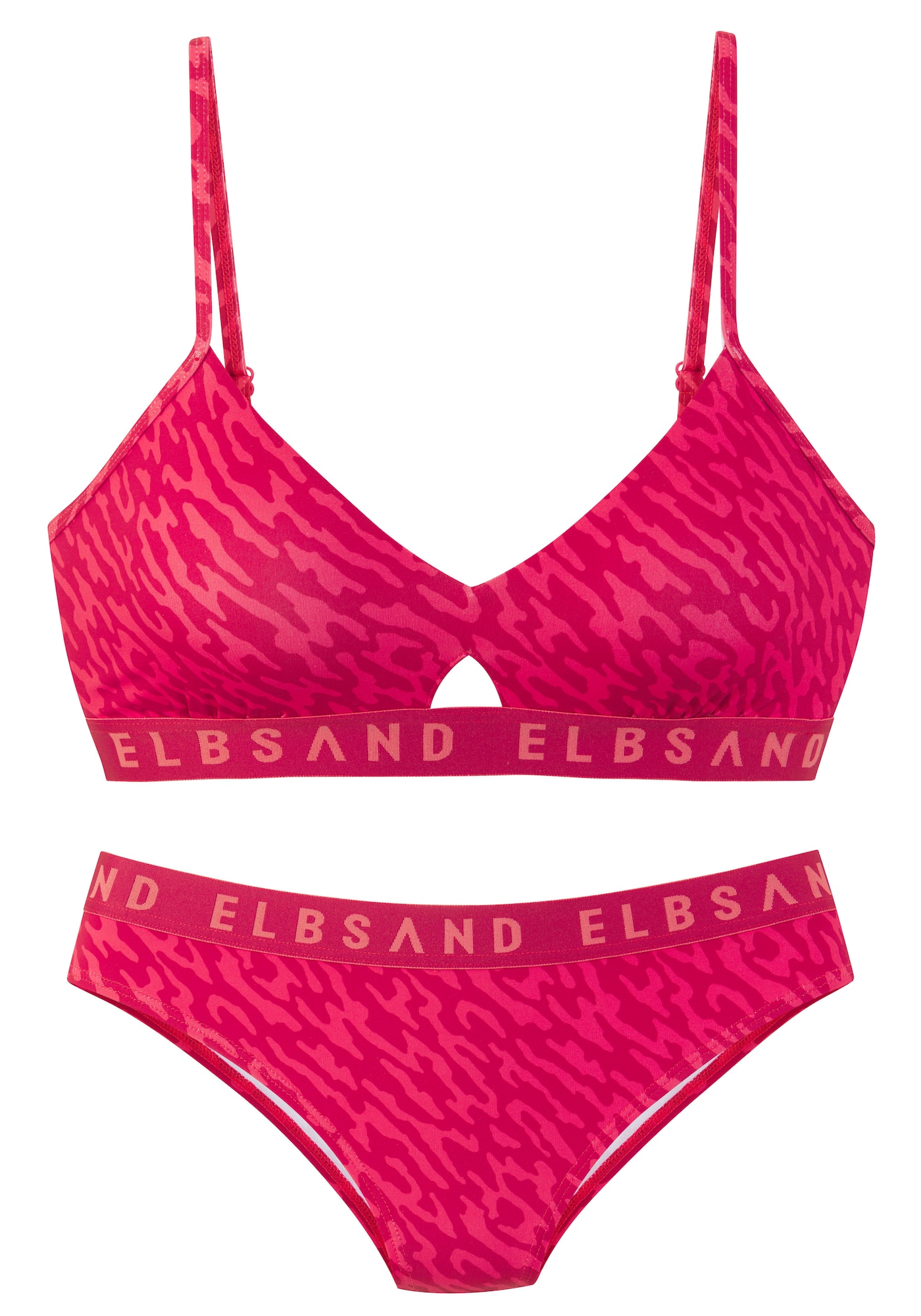 Elbsand Costum de baie două piese  magenta