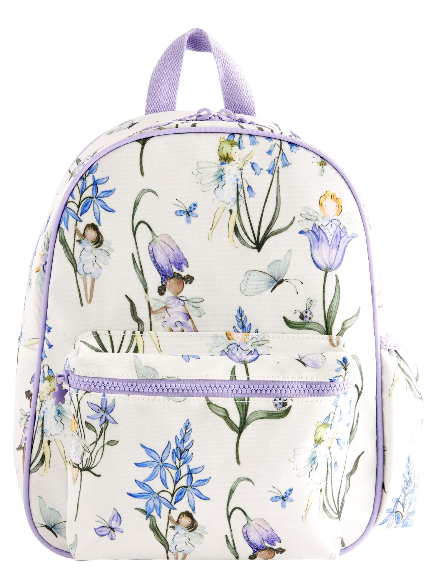 Next Rucsac  ecru / maro deschis / verde închis / mov lavandă