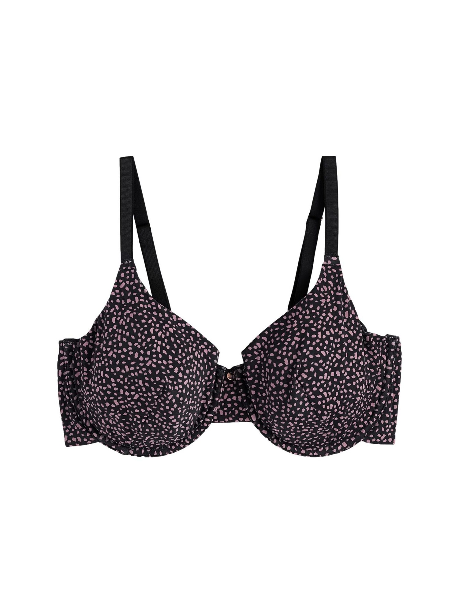 Next Sutien  mauve / negru