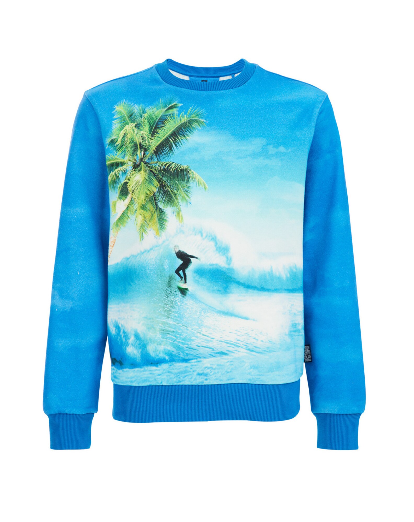 WE Fashion Tréning póló  kék / zöld / fekete / fehér akciós termékkép 1