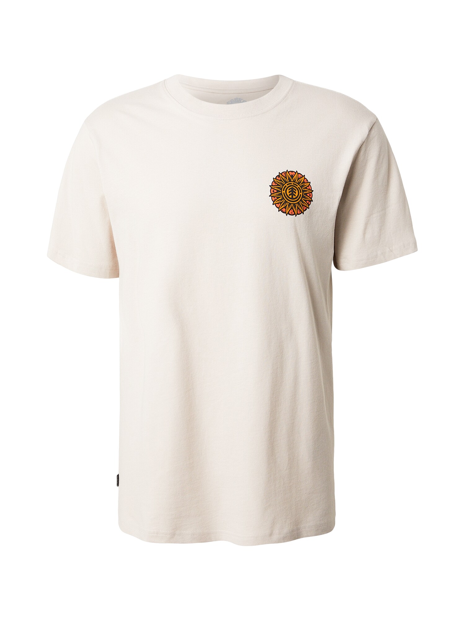 ELEMENT Tricou TIMBER THE LIGH  bej / galben închis / portocaliu închis