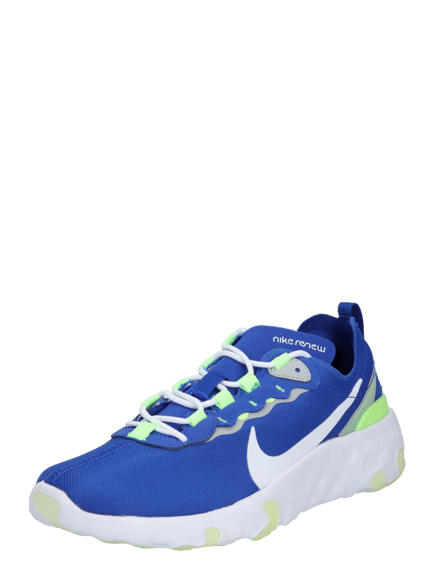 Nike Sportswear Sportbačiai 'Renew Element 55'  žalia / mėlyna / balta