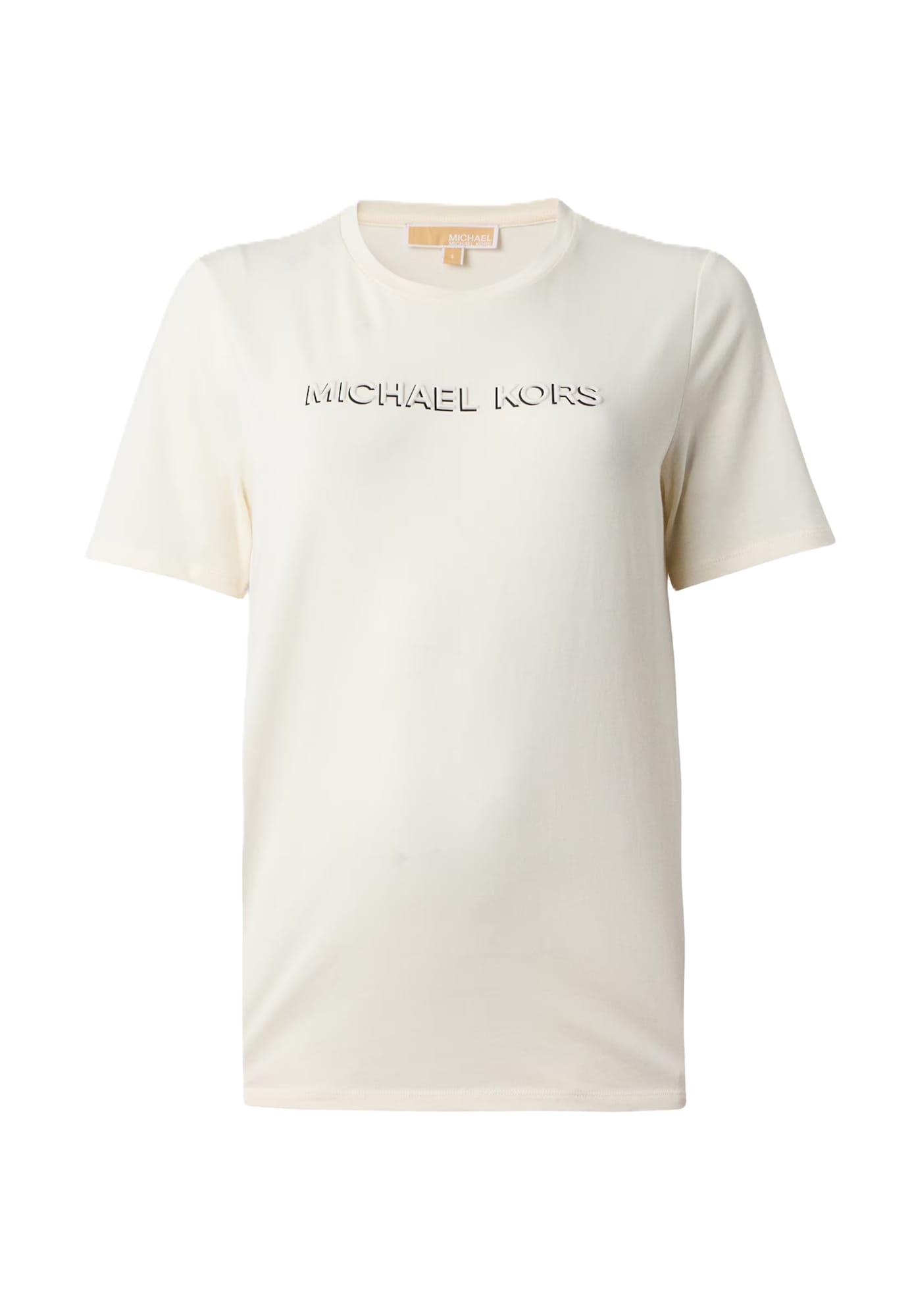 MICHAEL Michael Kors Tricou fildeş / negru