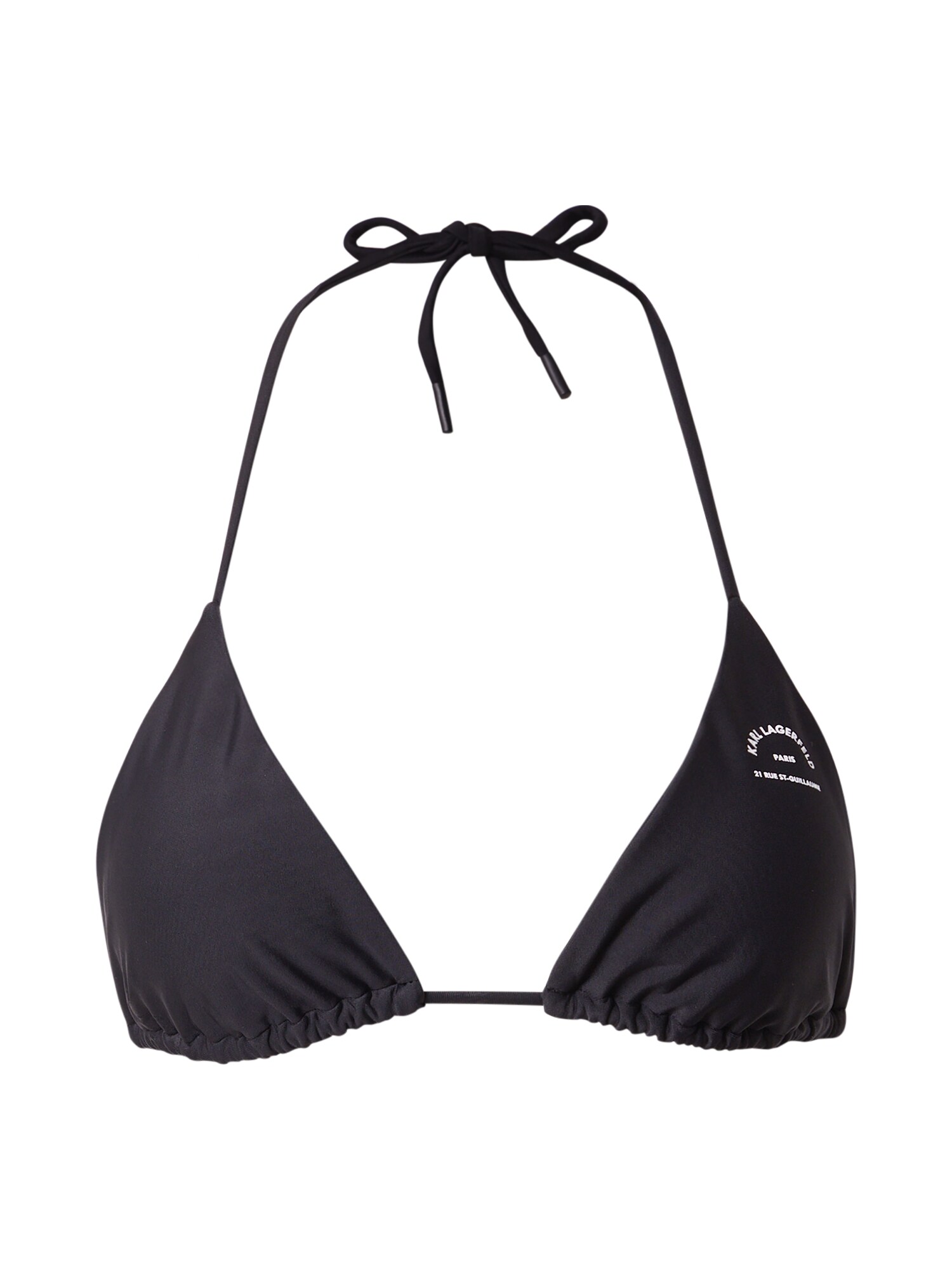 Karl Lagerfeld Sutien costum de baie  negru / alb