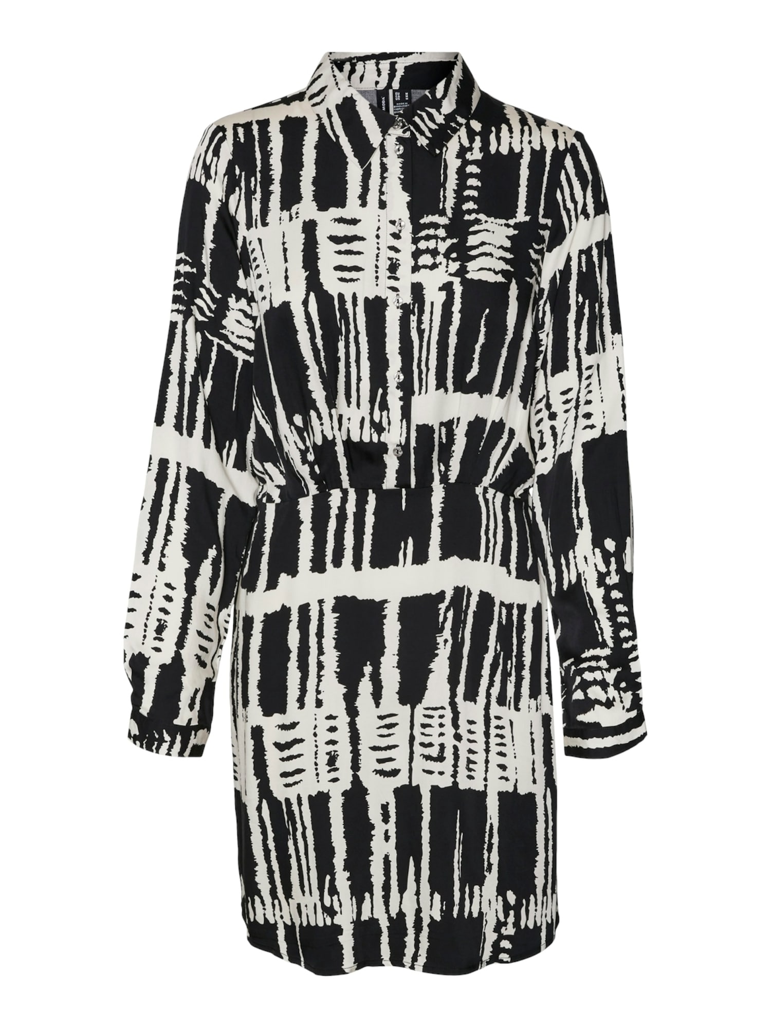 VERO MODA Rochie tip bluză VMCINDY CLEO  bej / negru