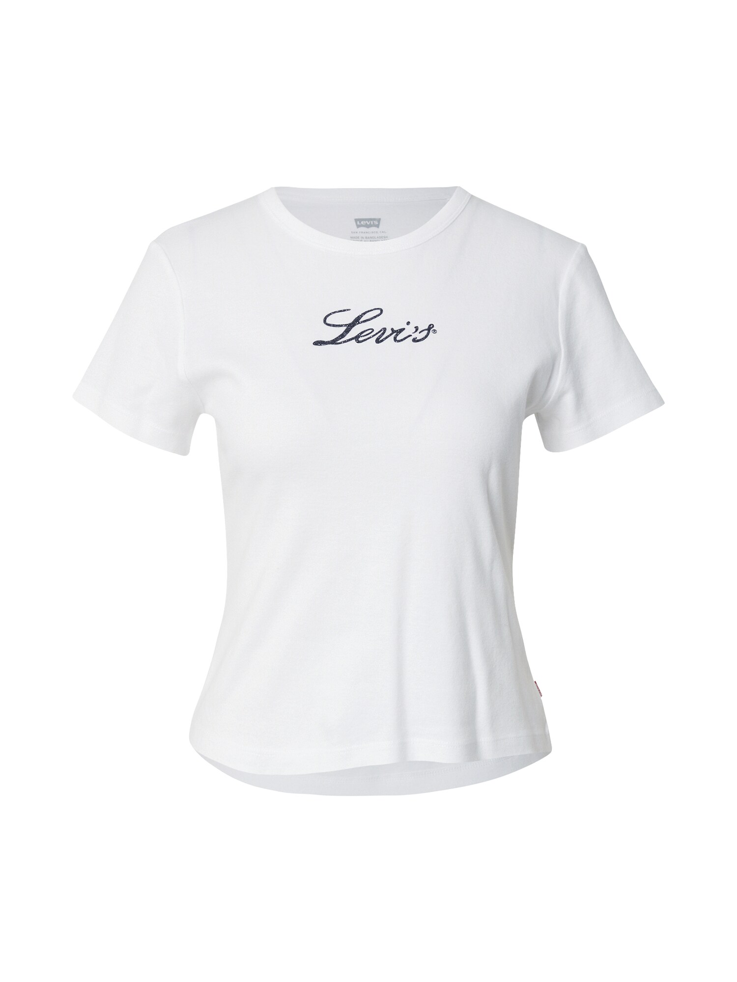 LEVI'S ® Tričko 'Graphic Rickie Tee' čierna / biela