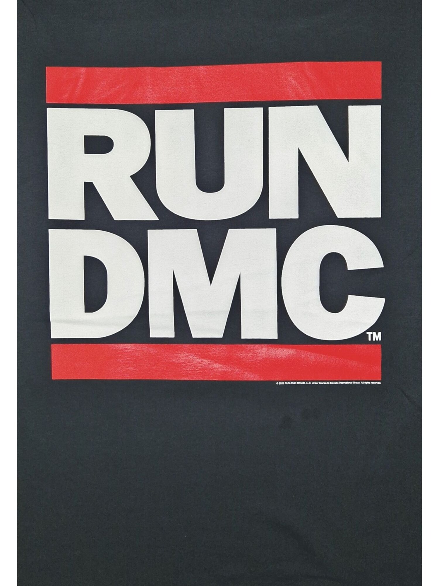 RUN DMC Camiseta 'RUN DMC Logo T-Shirt' negro – imagen 3