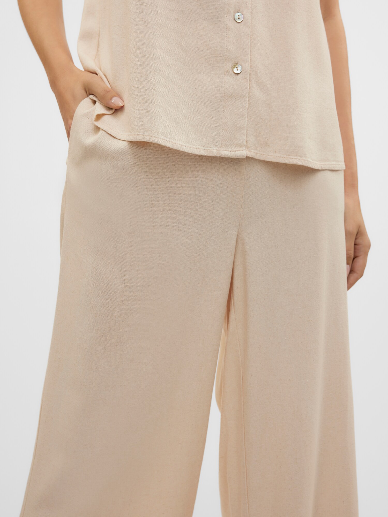 VERO MODA Plisované nohavice 'VMMymilo' piesková (obrázok 6)